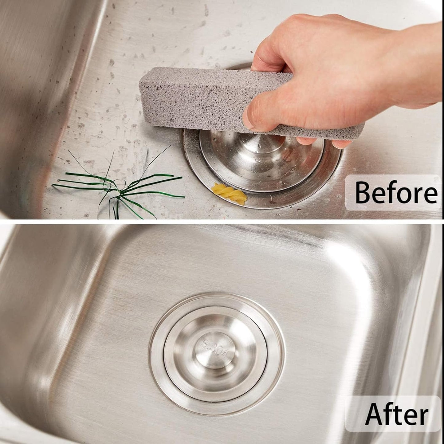 Chinco 30 Packs Pumice Stone for Cleaning, Scouring Pad Removing Stain Grime Without Leaving Scratches for Kitchen Oven Stove Home Bathroom Toilet Pool House Cleaning Supplies