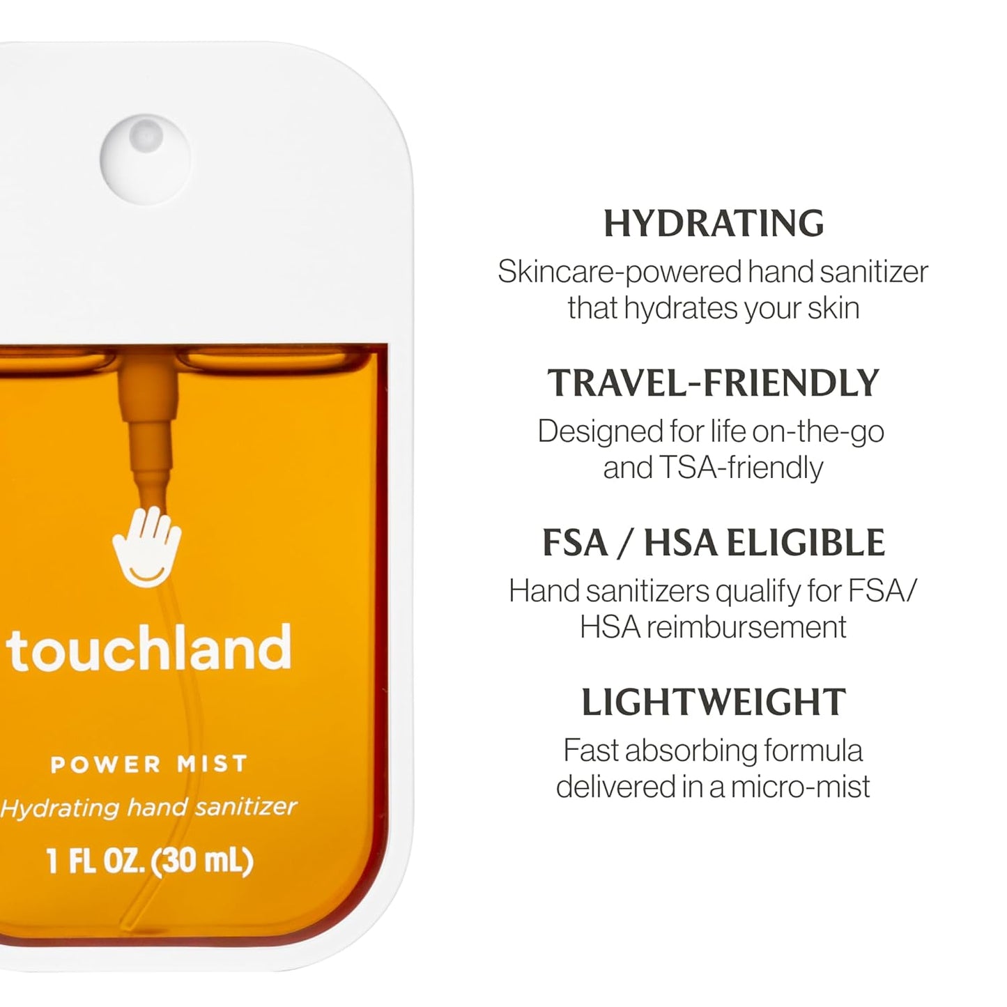 Touchland Limited Edition Seasonal Power Mist Hand Sanitizer 4-Set
