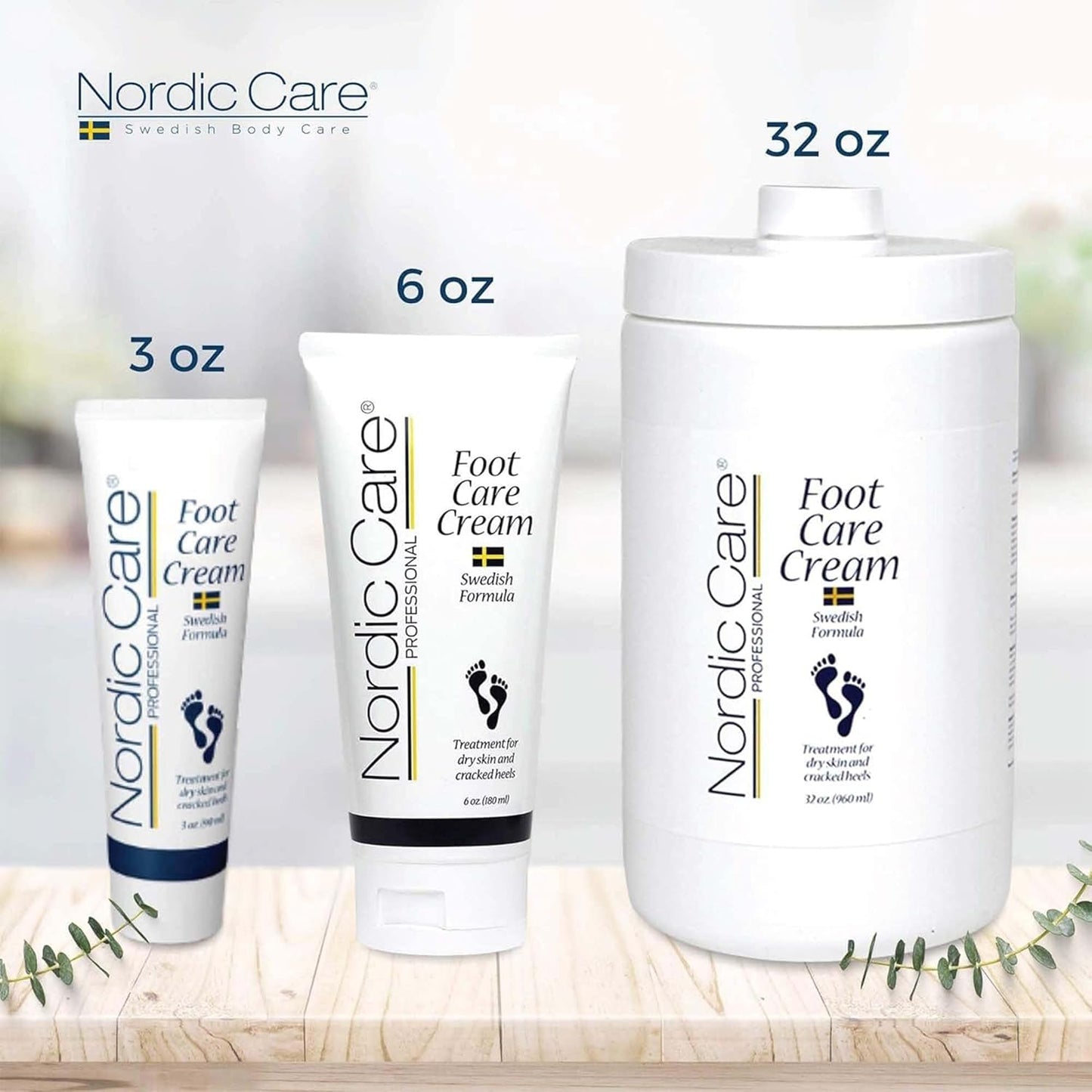 Nordic Care Foot Care Cream 6 oz. (Pack of 2)