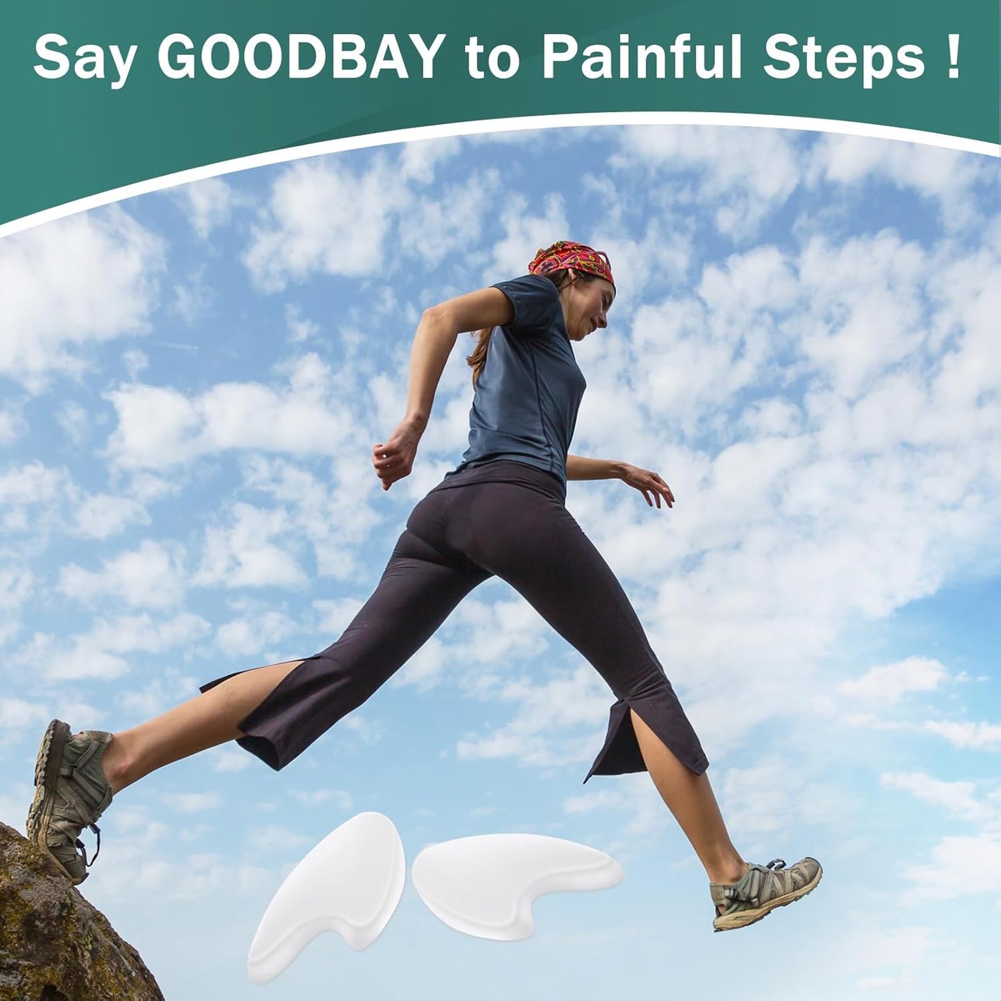 Honeydak 20 Pack Gel Toe Spacers Toe Spacer Relieves Bunions Corns Blisters Rubbing Overlapping Washable Big Alignment Corrector Reusable Covers Foot Care Insoles for Women and Men