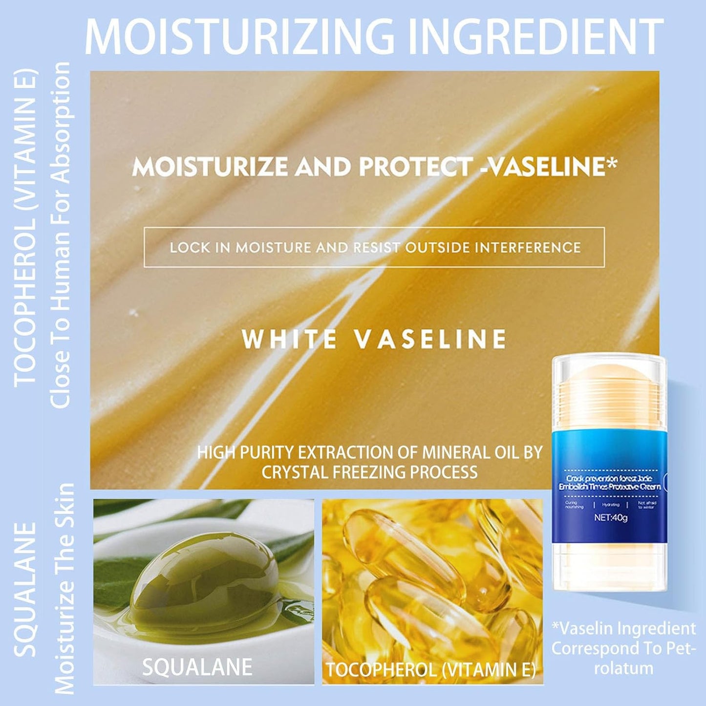 Crack Feet Prevention Stick 2PCS - Foot Care Cream Heel Balm for Dry Cracked Feet, Remove Dead Skin and Moisturize Dry Skin for Face, Knees, Elbows, Hands (2pcs, Strawberry + Blueberry)