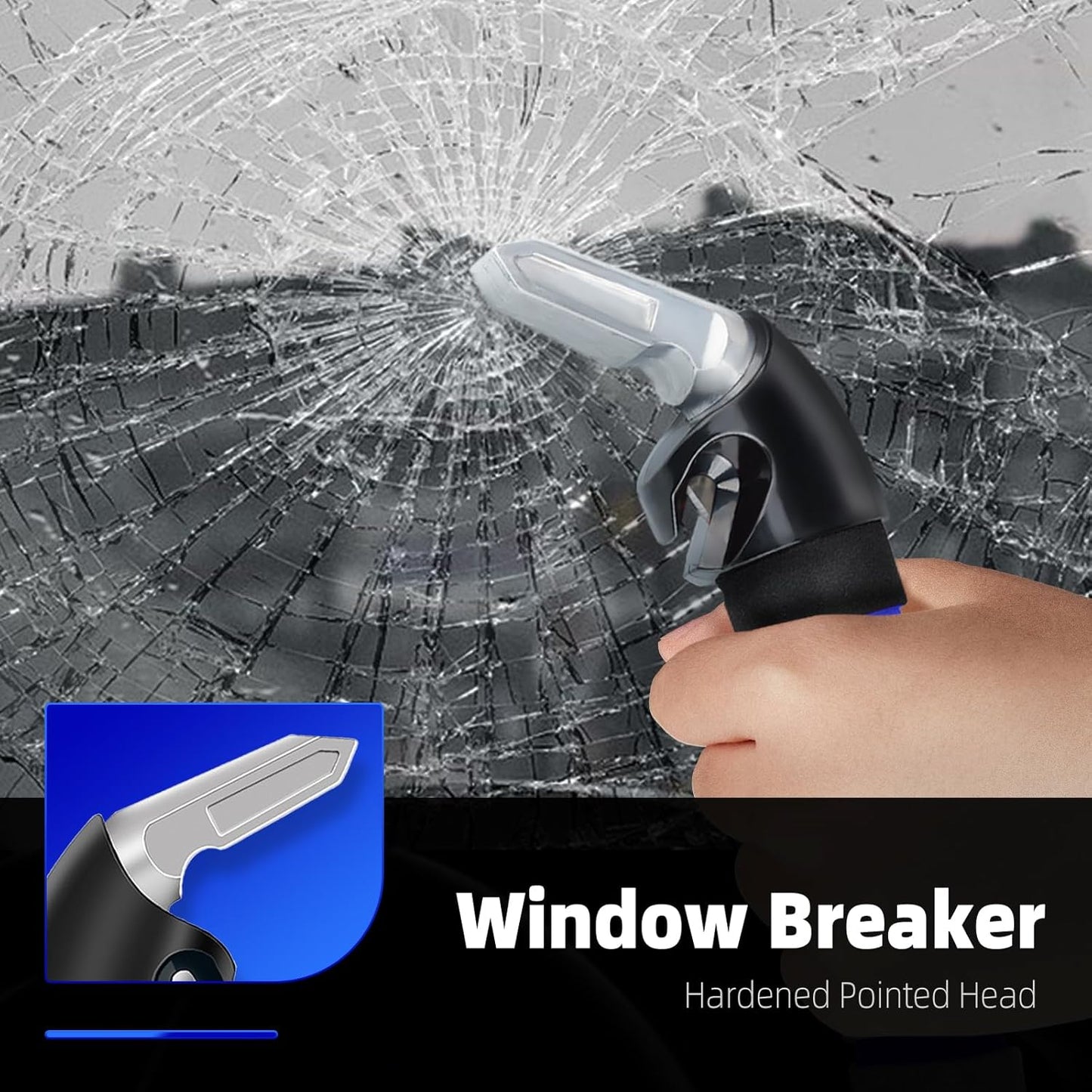 Car Handle Assist for Elderly Car Door Handle, Mobility Car Assist Transfer Support Handle, Multifunction Automotive Grab Handles, Aids for Disabled and Elderly(1Pack, Blue)