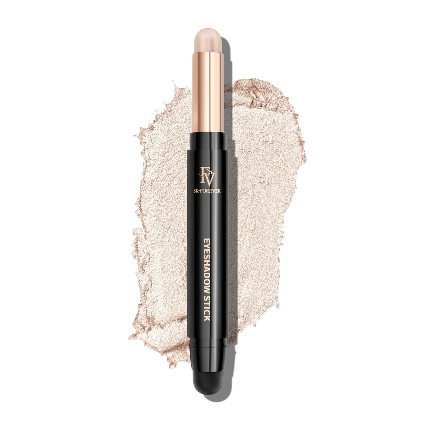 FV Cream Shimmer Eyeshadow Stick,Long Lasting & Waterproof, Multi-Use & High Pigment Eyeshadow Makeup Stick, Pearl Shimmer