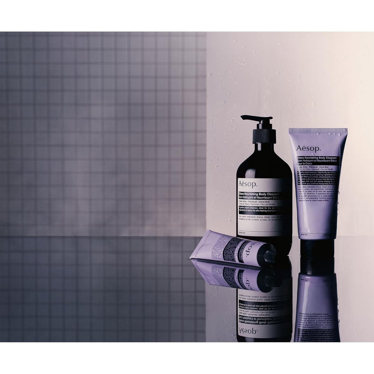 Aesop Eleos Nourishing Body Cleanser | Hydrating Ingredients For Refreshed, Soft Skin | Enriched With Emollients, Humectants, Purifying Botanicals | 500mL / 16.9oz