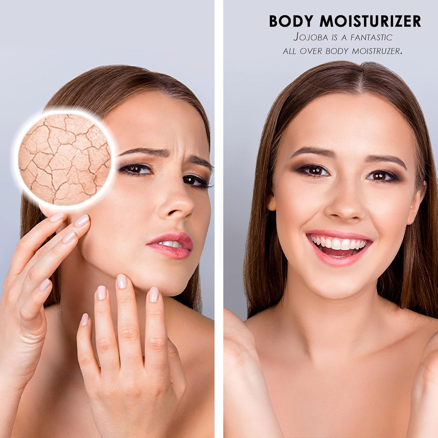 Soapeauty ARGAN OIL | 100% Natural & Pure | Cold Pressed & Deodorized | Carrier for Essential Oils, Face, Body and Skin Care, Hair Growth & Moisturizer | 16 fl oz