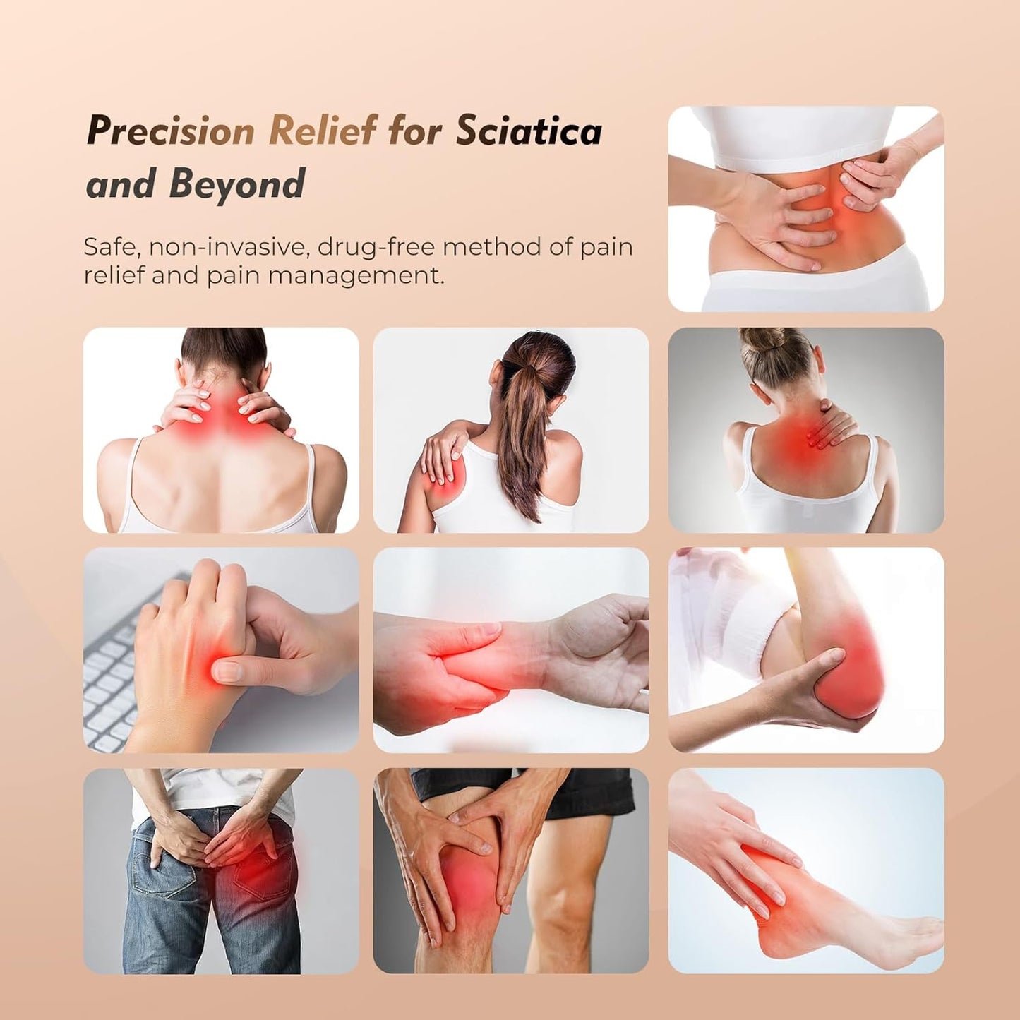 35-Speed 3-in-1 Microcurrent Lymphatic Drainage Massager for Legs Arms Belly, Body Sculpting Machine with Microcurrent, Cellulite Massage Tool,Light, Heat |Vibration, Promotes Circulation Skin Renewal