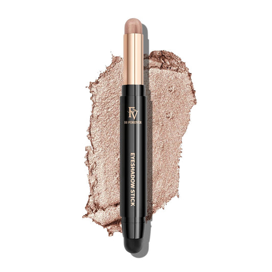 FV Cream Shimmer Eyeshadow Stick,Long Lasting & Waterproof, Multi-Use & High Pigment Eyeshadow Makeup Stick, Champagne Shimmer