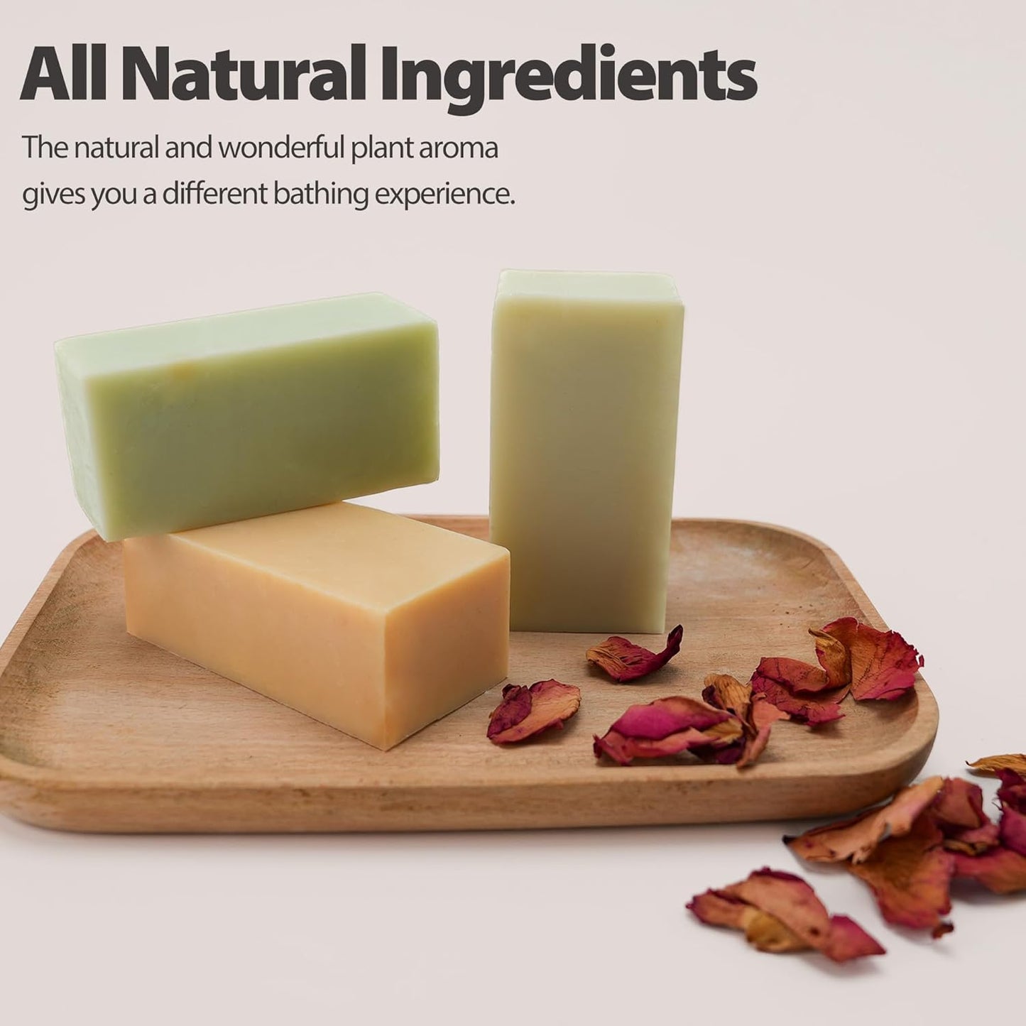 Natural Bar Soaps with Shea Butter,Body Botanical Soap Bars Variety Soap:3 Pack Scent Clary Sage,Lemongrass,Tea Tree Soap Bars,Antibacterial Bath Soap for Men&Women All Skin Body Wash Gift