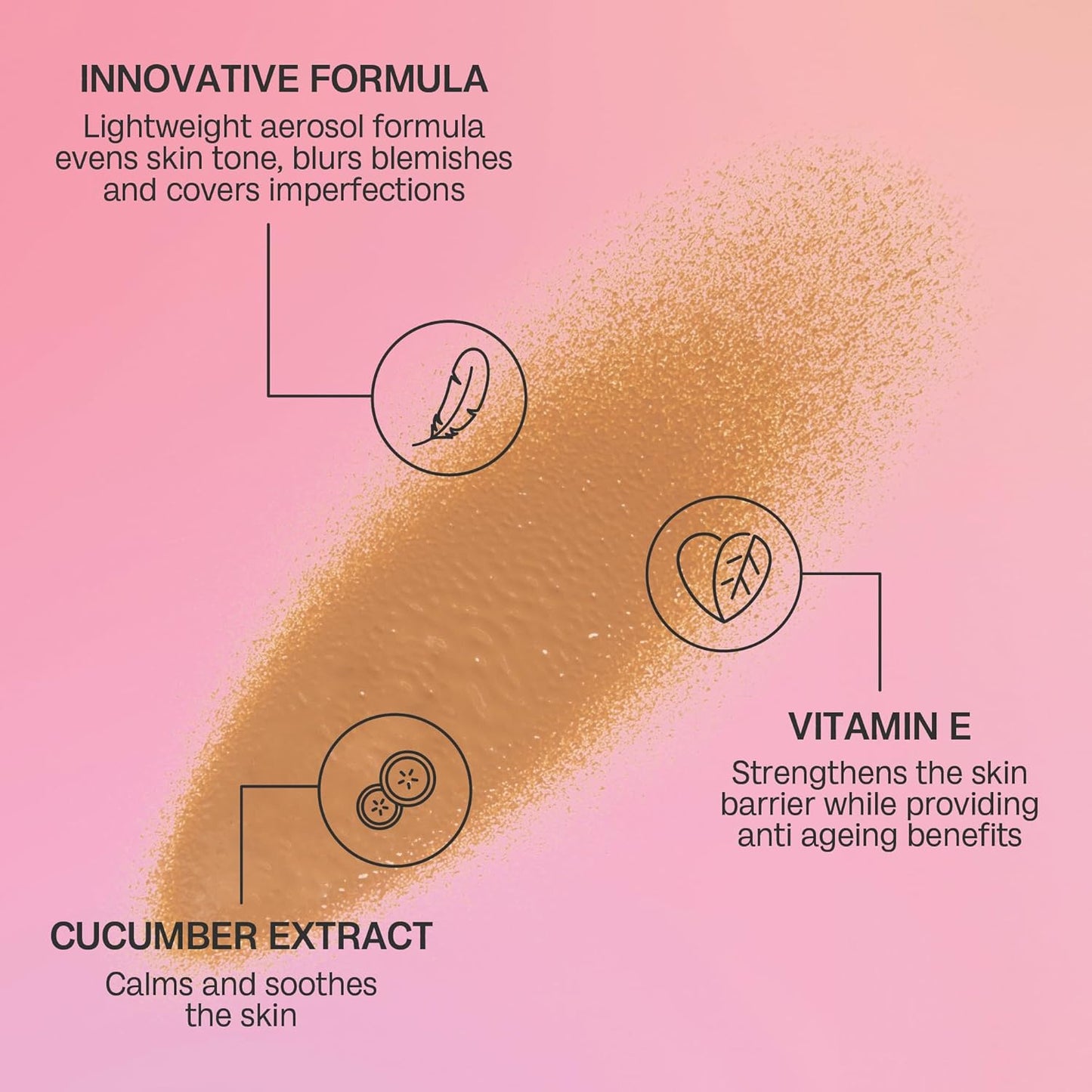 Bali Body Light to Medium Instant Tan + Brush Bundle | Skin Perfecting Aerated Spray, Flawless Airbrushed Bronzed Finish + Washable Self-Tanning Reusable Accessory Tool | Vegan & Cruelty-Free