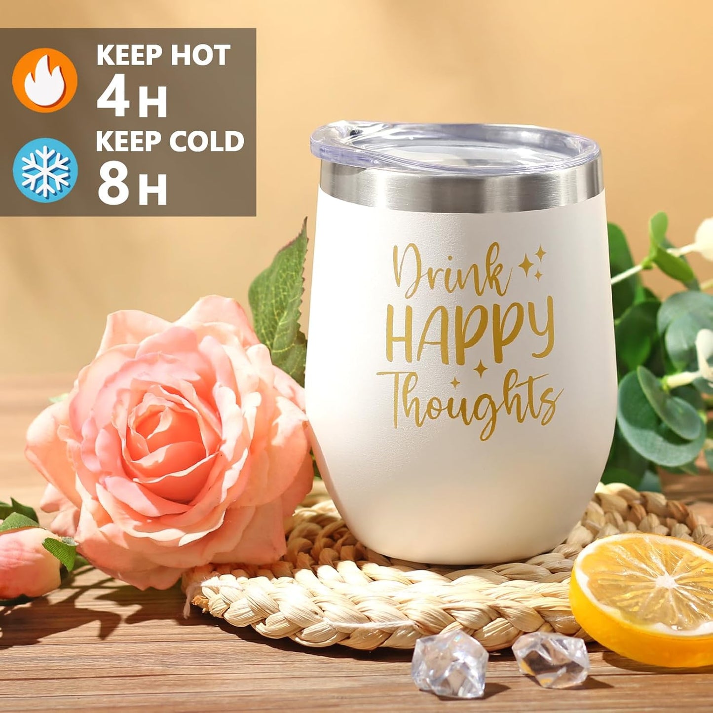 Birthday Gifts for Women Self Care Gifts Get Well Soon Gifts, Rose Relaxing Spa Gifts Basket Care Package w/ Luxury Flannel Blanket, Unique Christmas Gifts for Mom Her Friend Sister Wife Grandma