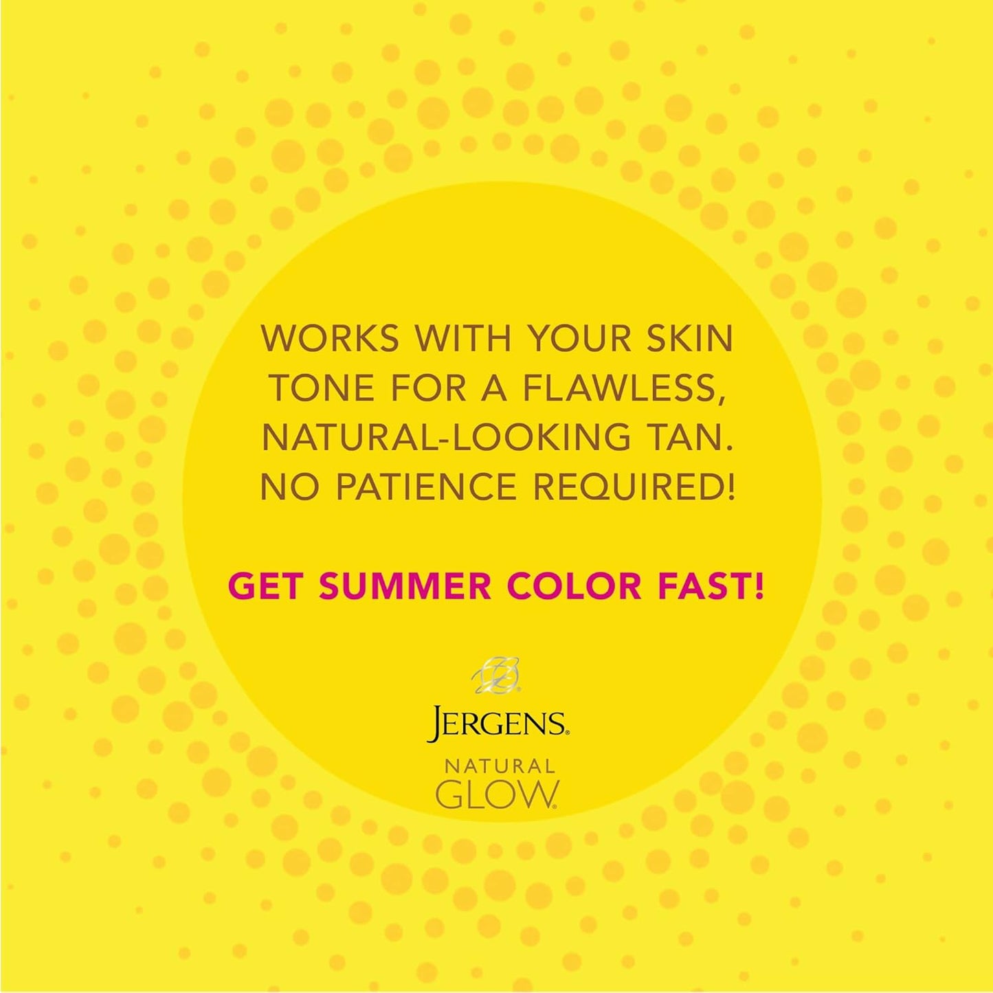 Jergens Natural Glow Instant Sun Body Mousse, Self Tanner for Light Bronze Tan, Sunless Tanning Body Bronzer for Natural Looking Color Instantly, 6 Oz