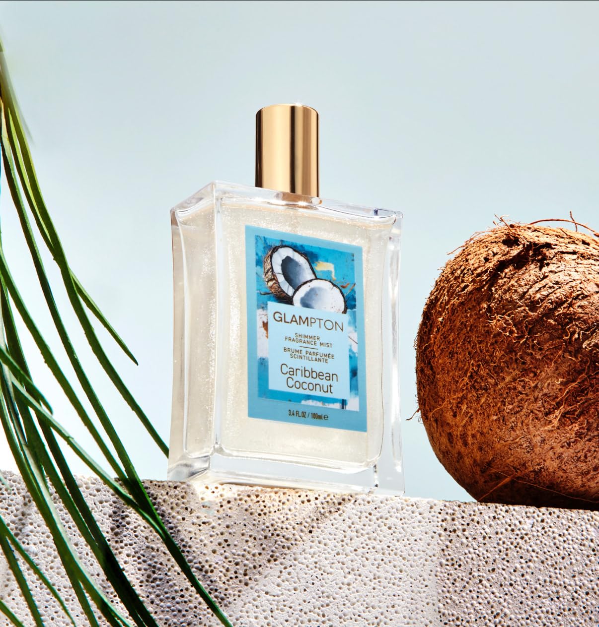 Caribbean Coconut Shimmer Fragrance Mist 3.4 oz