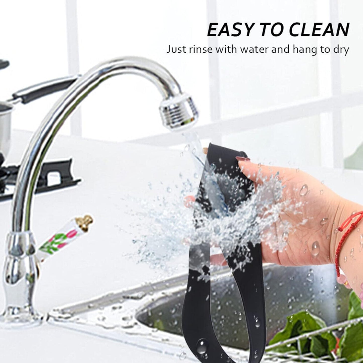 Neckline Shaving Template, Hair Cutting Guide Curved Neck Hair Shaving Template Soft Silicone Neckline Trimming Template for DIY Home Haircuts (Red)