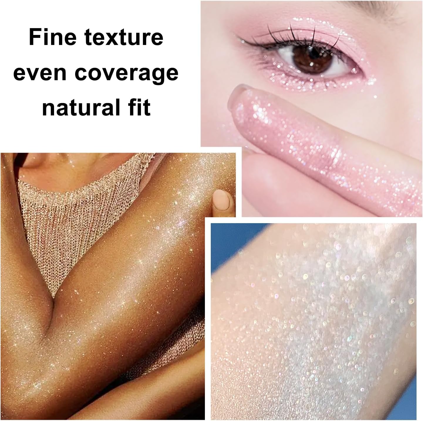 Hair and Body Glitter Spray, 1PC Green Glitter Hairspray Dry Powder Makeup for Clothes, Festival Rave Prom Loose Sparkle Powder,Holographic Ultra Fine Resin Glitters for Crafts (Green)