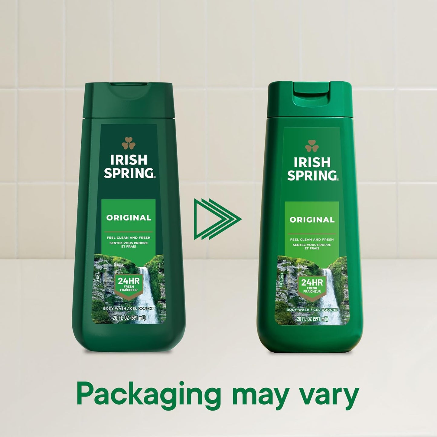 Irish Spring Original Clean Body Wash, 20 Oz, 2 Pack