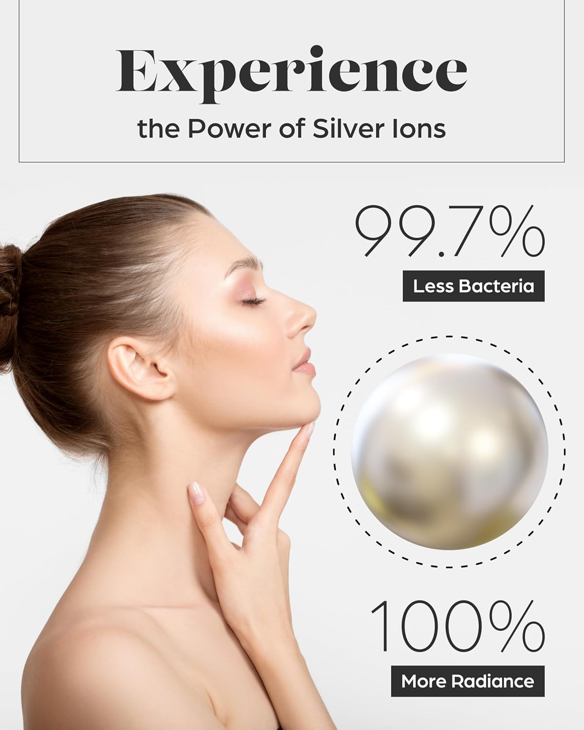 Lavish Comforts® Cooling Pillow Cases for Hot Sleepers – Cool, Ultra-Soft Pillow Cases for Acne & Frizz, Anti Acne Pillow Case, Antimicrobial, Alternative Silk Pillow Cases– Queen Gray Set of 2