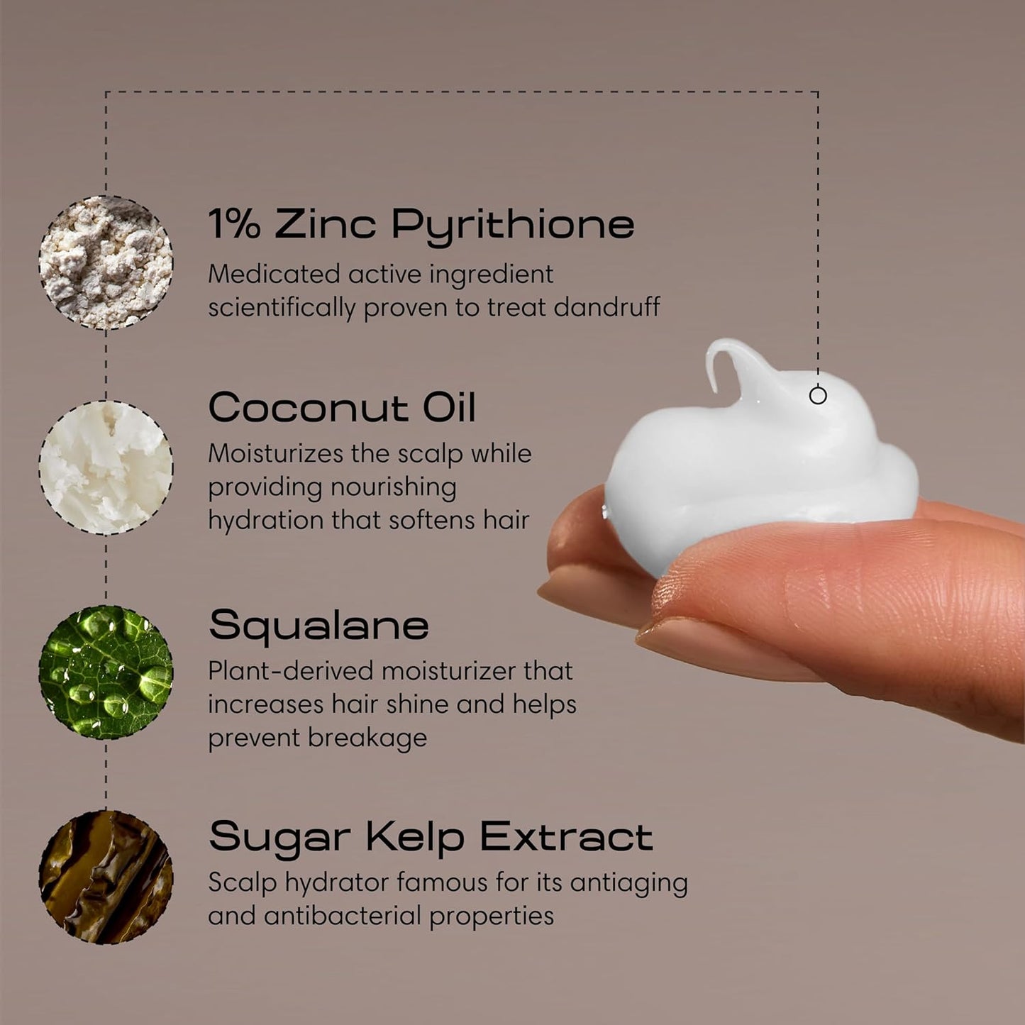 Jupiter Anti Dandruff Shampoo - Shampoo for Men & Women for Flaky, Itchy, Oily, & Dry Scalp - Nourishes Scalp and Reduces Breakage & Flakes - Color-Safe, Sulfate-Free, Paraben-Free