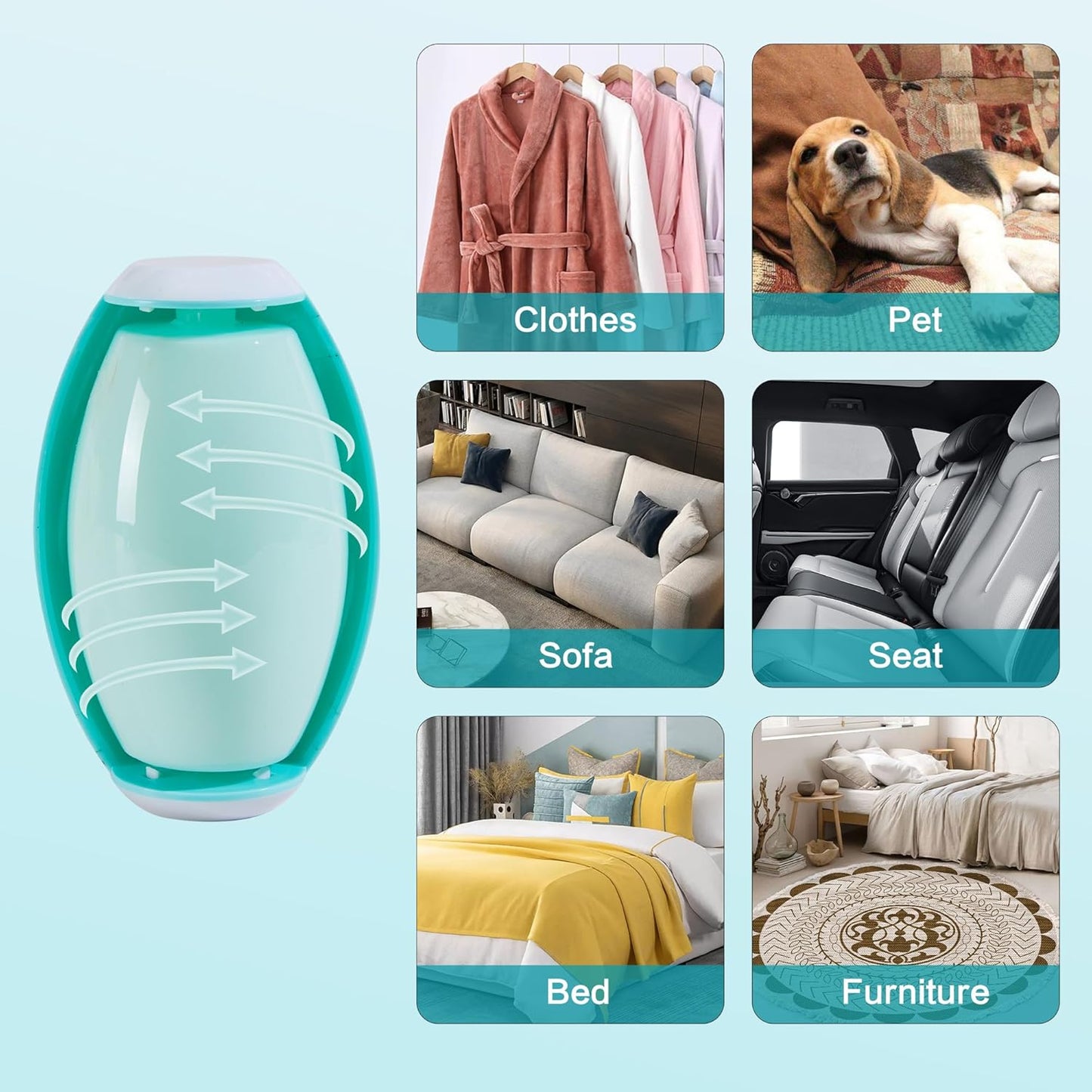 Washable Reusable Gel Lint Roller for Pet Hair,Portable Mini Dog Cat Pet Hair Remover for Clothes,Laundries ,Dust Fuzz Fur -Sticky Cleaner- Small Travel Animal Fur Removal Tool (Yellow)