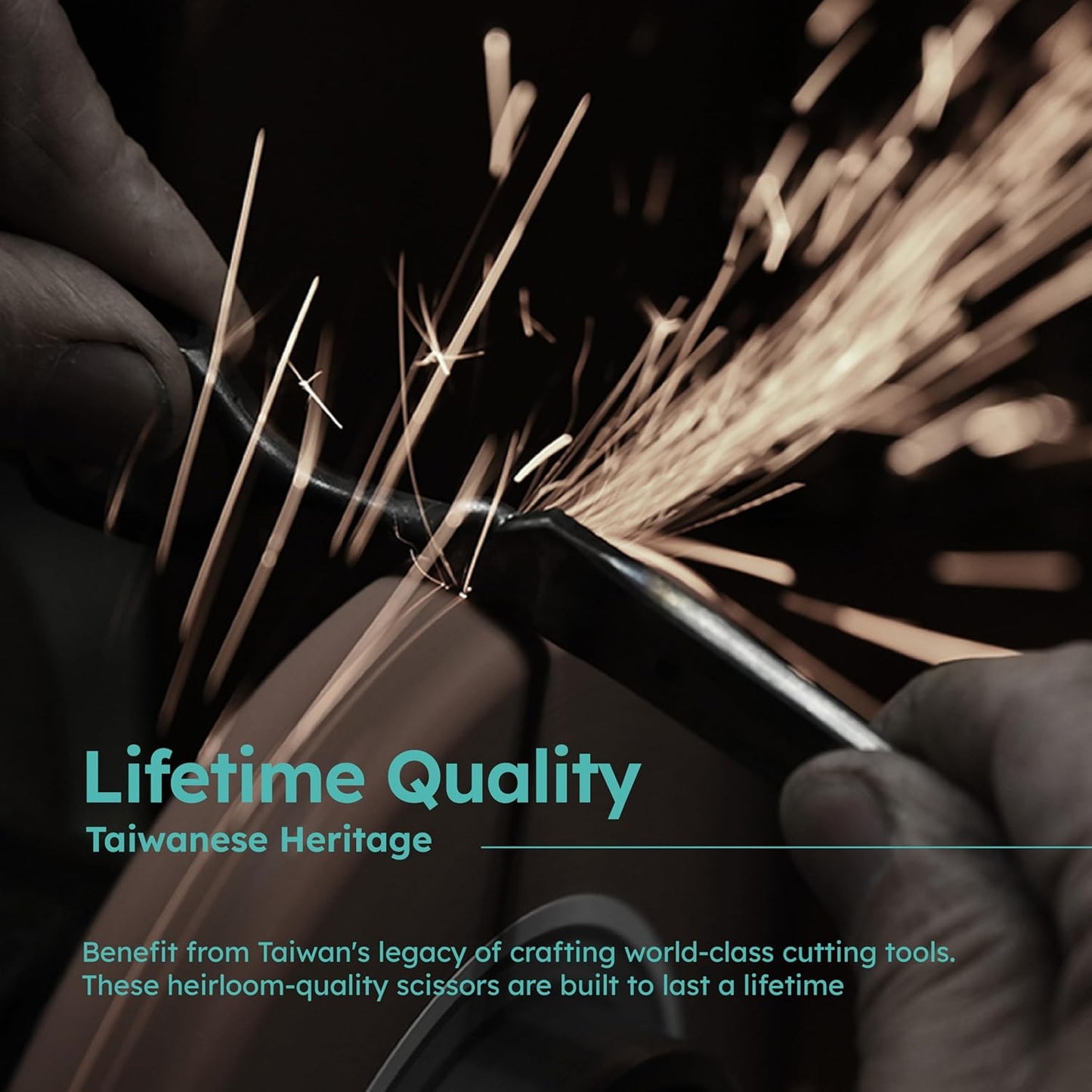 7” Dog Grooming Scissors|VG10 Japanese Steel Professional Pet Grooming Shears for Cats & Dogs|Clean Cut & Precise Trimming|Lightweight Ergonomic Handcrafted Design|K9 Shears