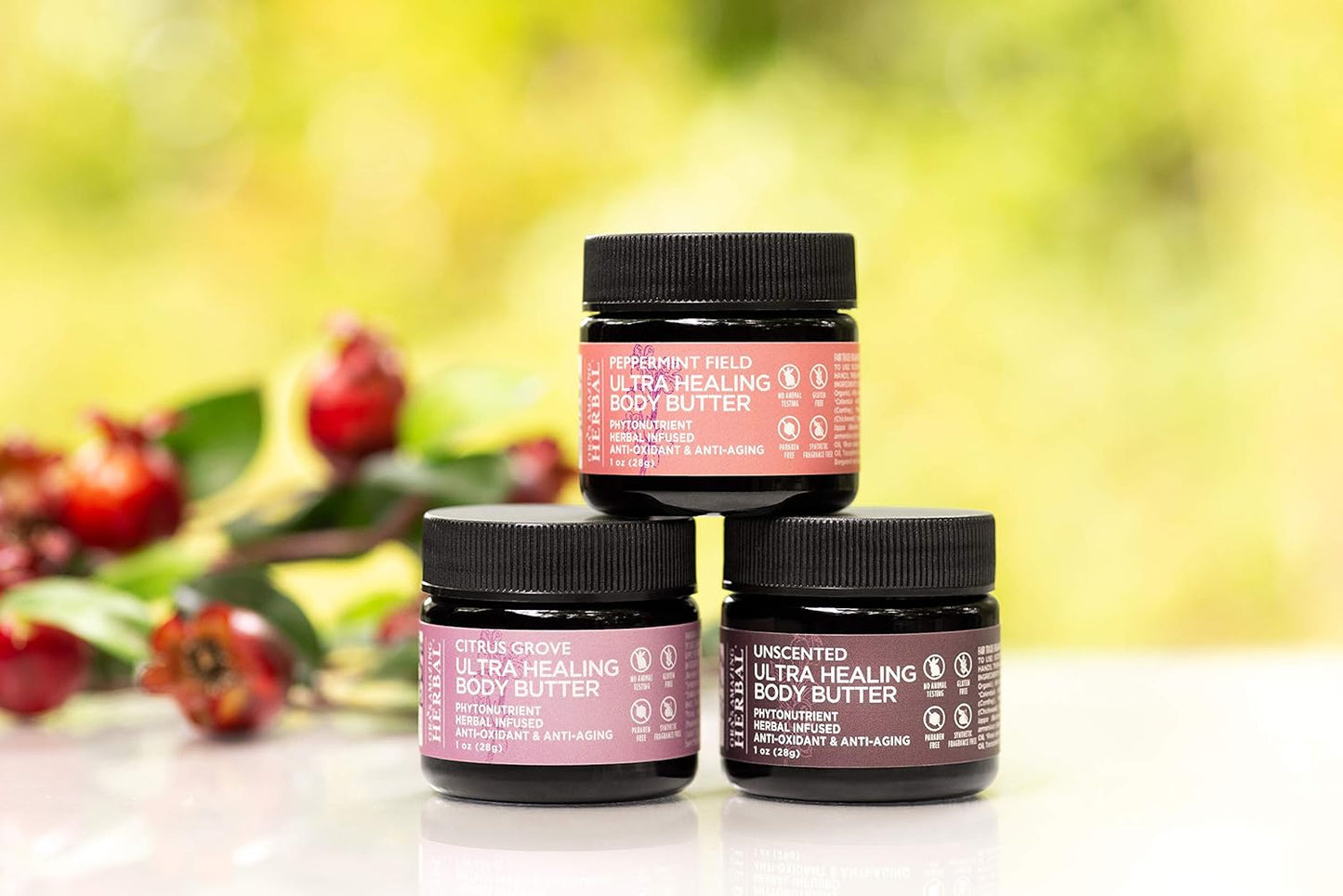 Ultra Healing Body Butter, Cream for Eczema and Dry Skin, Fragrance Free Body Butter, Hand Cream for Dry Cracked Hands, Unscented Hand Cream, Skin Repair Cream, 2 Oz Travel Size, Made in the USA