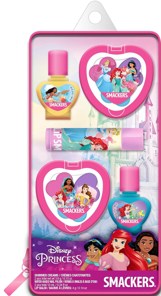 Lip Smacker Disney Princess Pouch Makeup Set And Bag For Girls