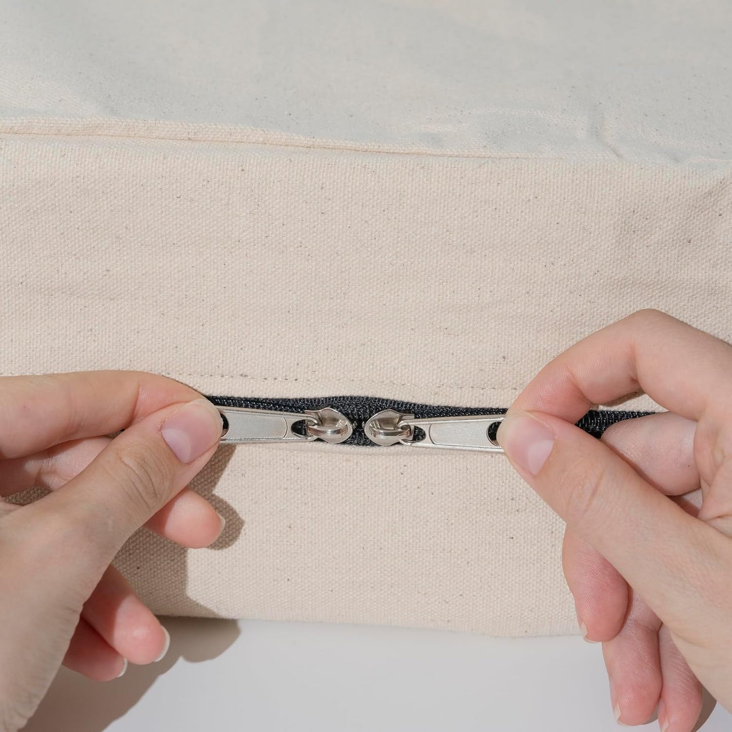 Cashmere Storage Bags - 100% Cotton, Moth Proof, Zipper Closure, Reusable, Washable Garment Storage Bags for Sweaters, Dresses - Perfect for Underbed Storage and Organizing Sweaters in Closet (1 Bag)