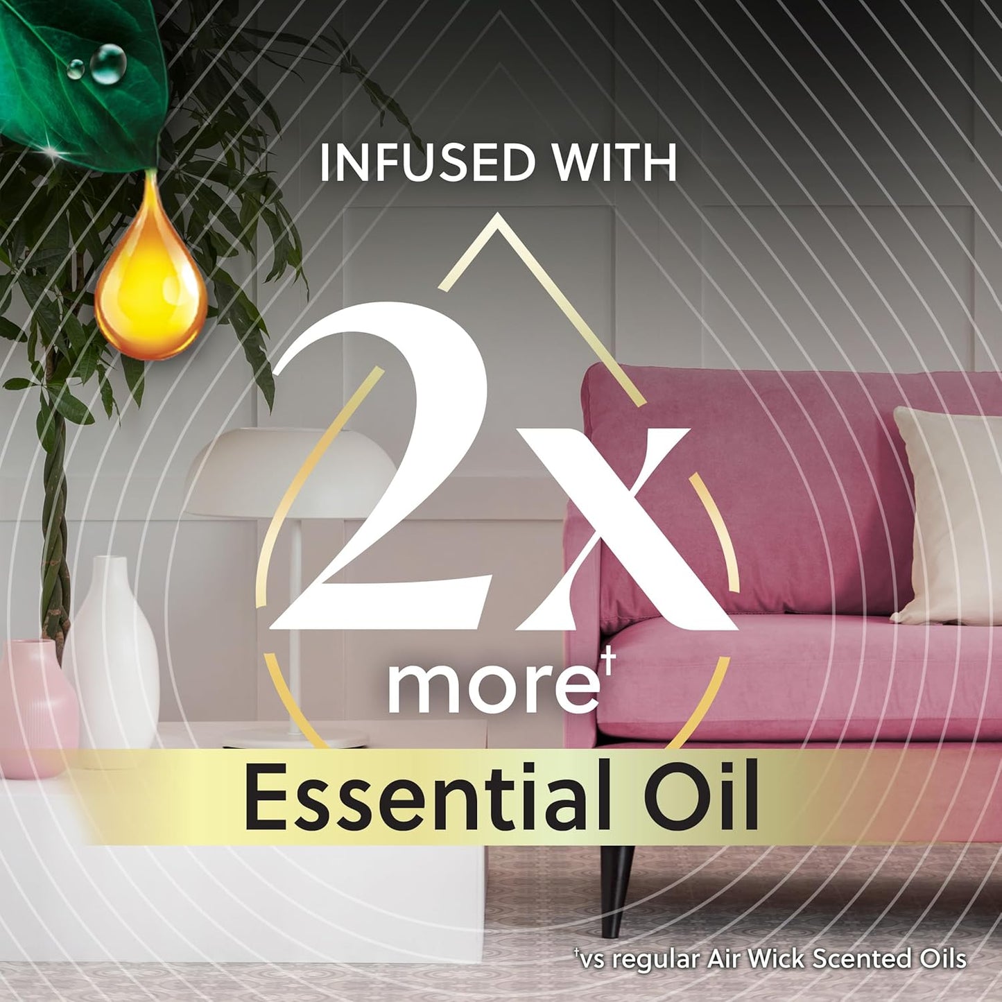 AIR WICK Scented Oil Vibrant Refill Cherry Blossom & Raspberry 5 ct.