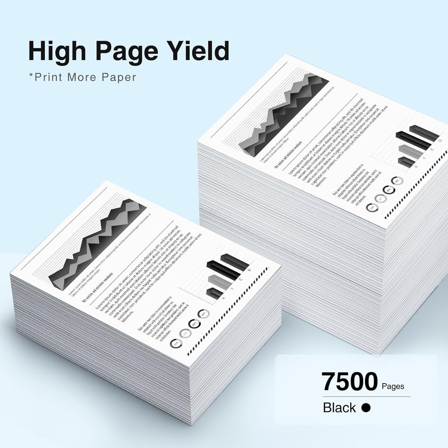 Replacement for 502 Black Ink Refill Bottles High Capacity Replacement for 502 Ink Refill Bottles Black for EcoTank ET-2850 ET-2760 Ink ET-3760 ET-4760 ET-3850 ET-4850 Replacement for 502 Printer Ink