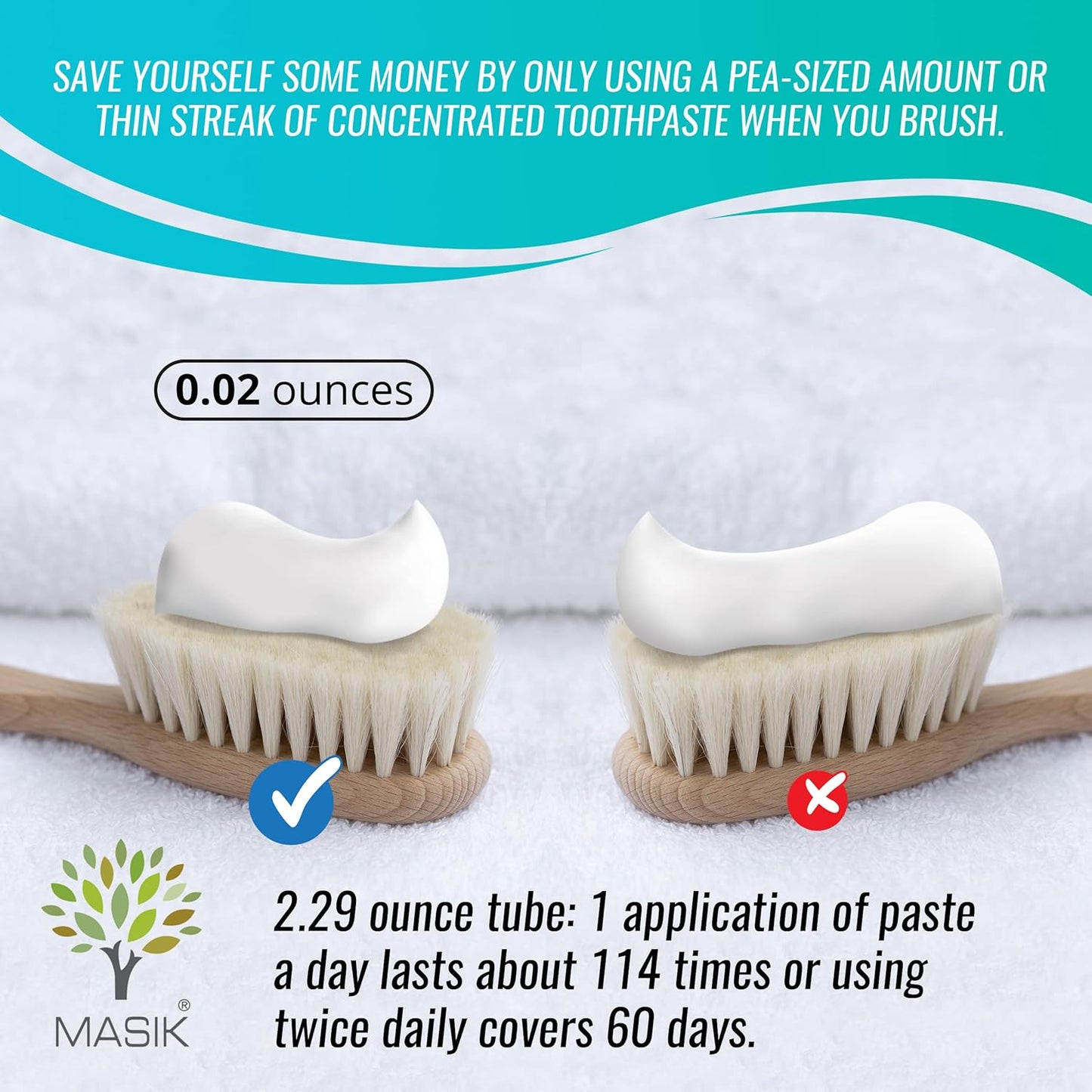 Masik Natural Lemon Grass Toothpaste β Whitening & Sensitive Teeth | Dead Sea Salt | Stain & Plaque Remover | Bleeding Gums & Canker Sore Care | Fluoride & SLS-Free | Non-Foaming | Made in Israel