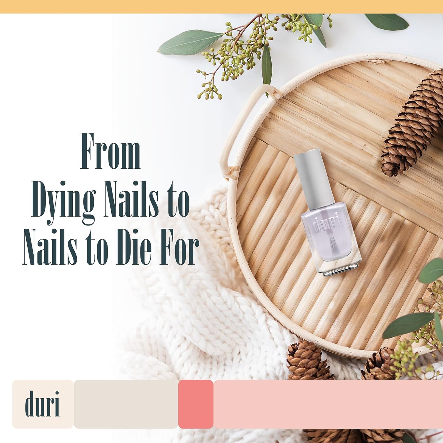 duri Clear Base and Top Coat - 0.45 fl. oz.