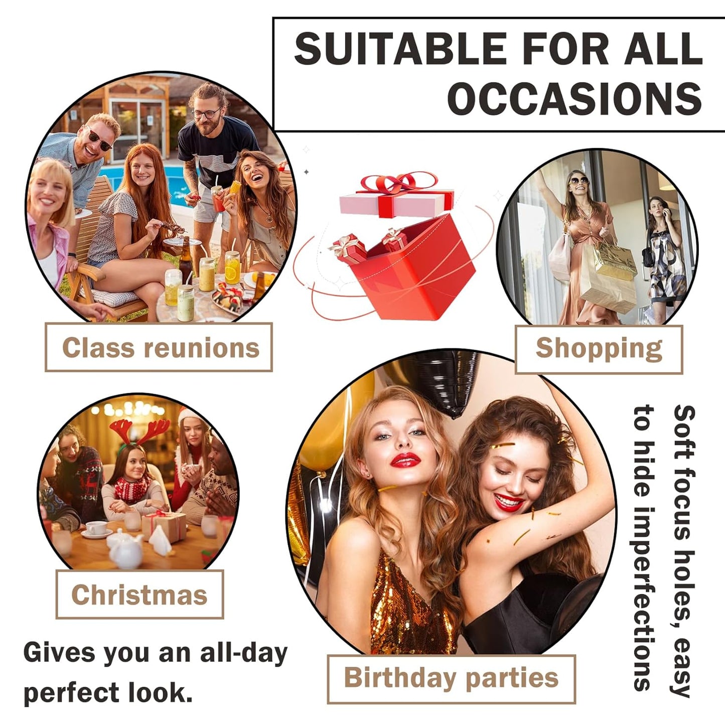 2PCS Color Changing Foundation with SPF 50 +++,Moisturizing Liquid Foundation Makeup Kit with 2 Makeup Sponges,Oil Control Long Lasting Non-greasy Full Coverage Concealer for All Skin Types