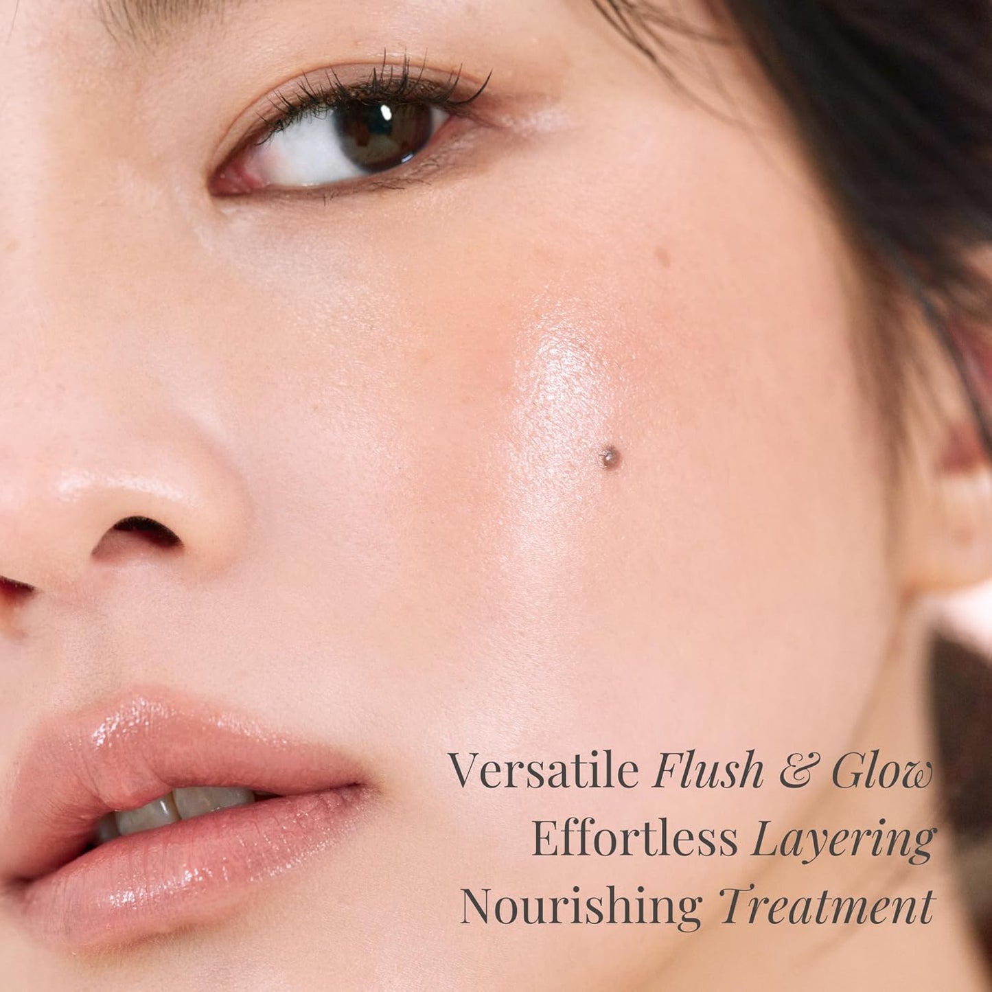 BEIGIC Flush Lip & Cheek Balm - Vegan Buildable & Blendable Multiuse Balm | Natural Flush & Glow | Glowy Blush for Cheeks | Dewy Korean Make Up Cream Blush | 04 Sway - Mauve Pink, 0.14 fl.oz