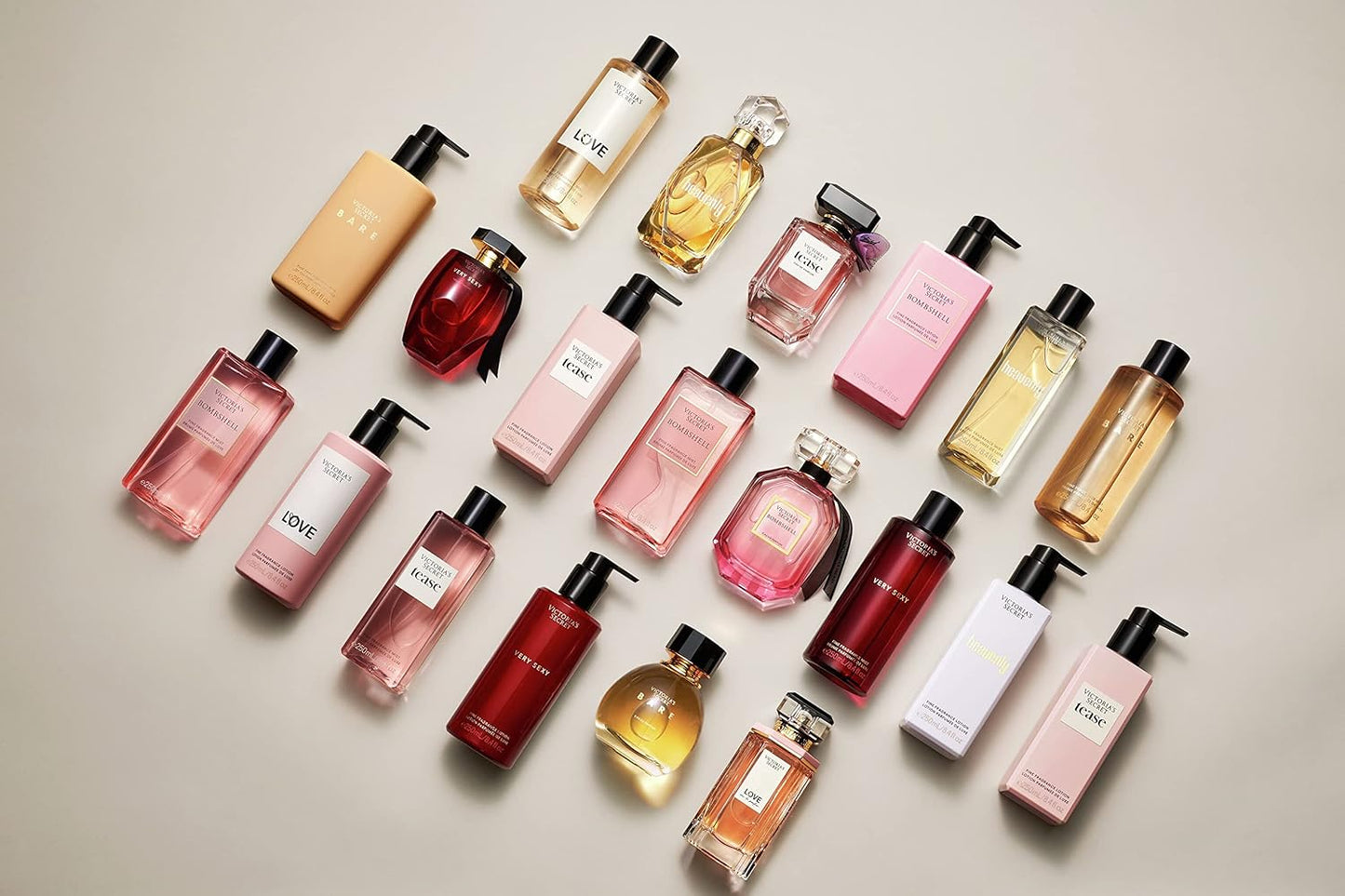 Victoria's Secret Bare Fragrance Mist, Notes of Australian Sandalwood, Mandarin Madagascar & Egyptian Violet, Body Spray for Women (8.4 oz)