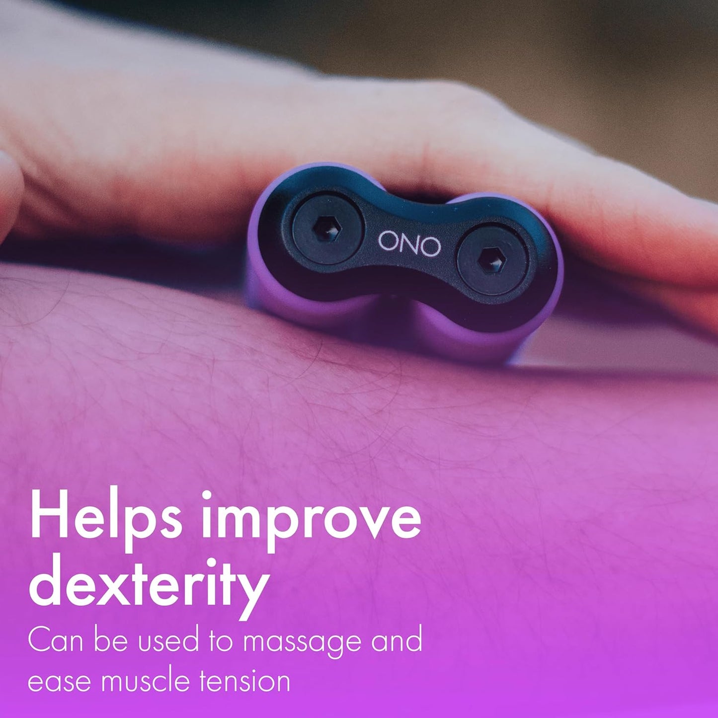 ONO Roller - Handheld Fidget Toy for Adults | Help Relieve Stress, Anxiety, Tension | Promotes Focus, Clarity | Compact, Portable Design