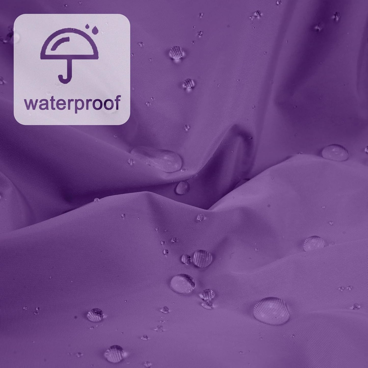 Reusable Shower Cap for Women, Large Waterproof Shower Essentials Bonnet Washable Elastic Band Bath Hair Wrap Hat for Long Hair, Braids(Lavender)