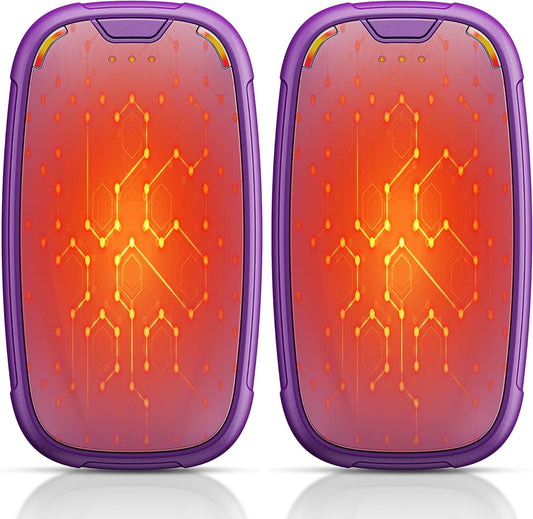 Hand Warmers Rechargeable 2 Pack, Rechargeable Hand Warmer, Pocket Portable Electric Hand Warmer, Reusable Handwarmers, A Winter Christmas Hand-Warming Gift for Work, Camping, Golf, and Hunting