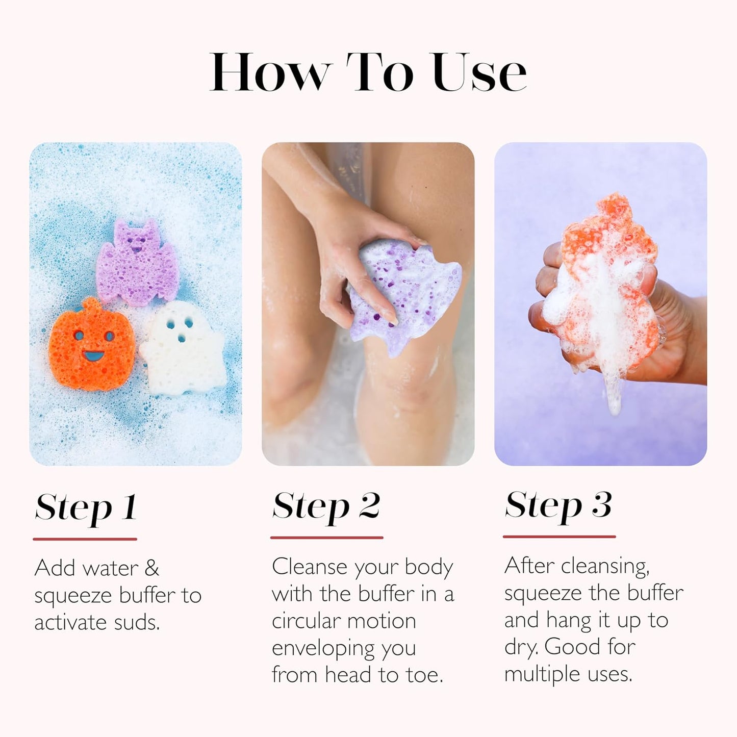 Spongelle Pumpkin Spice Pumpkin | Boo Pals Body Buffer