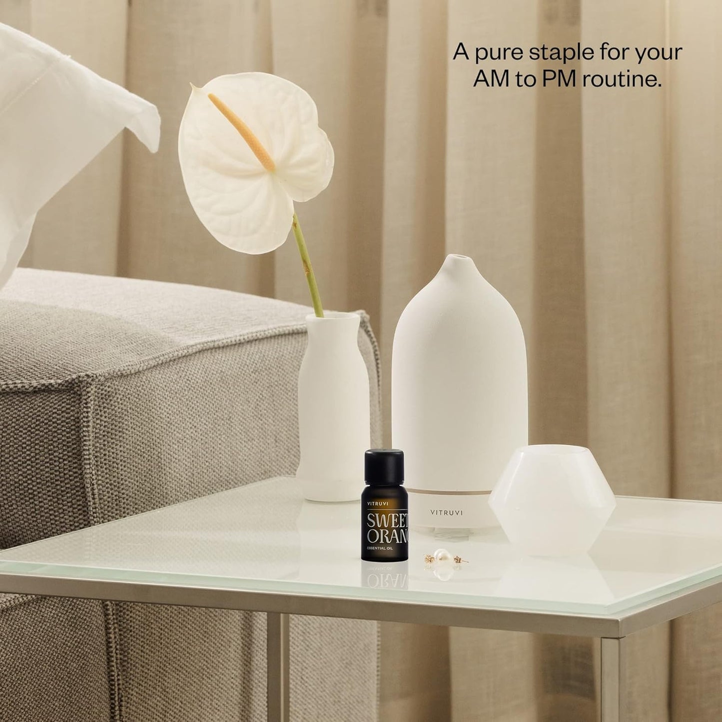 Vitruvi Organic Sweet Orange, 100% Pure Premium Essential Oil (0.3 fl.oz)