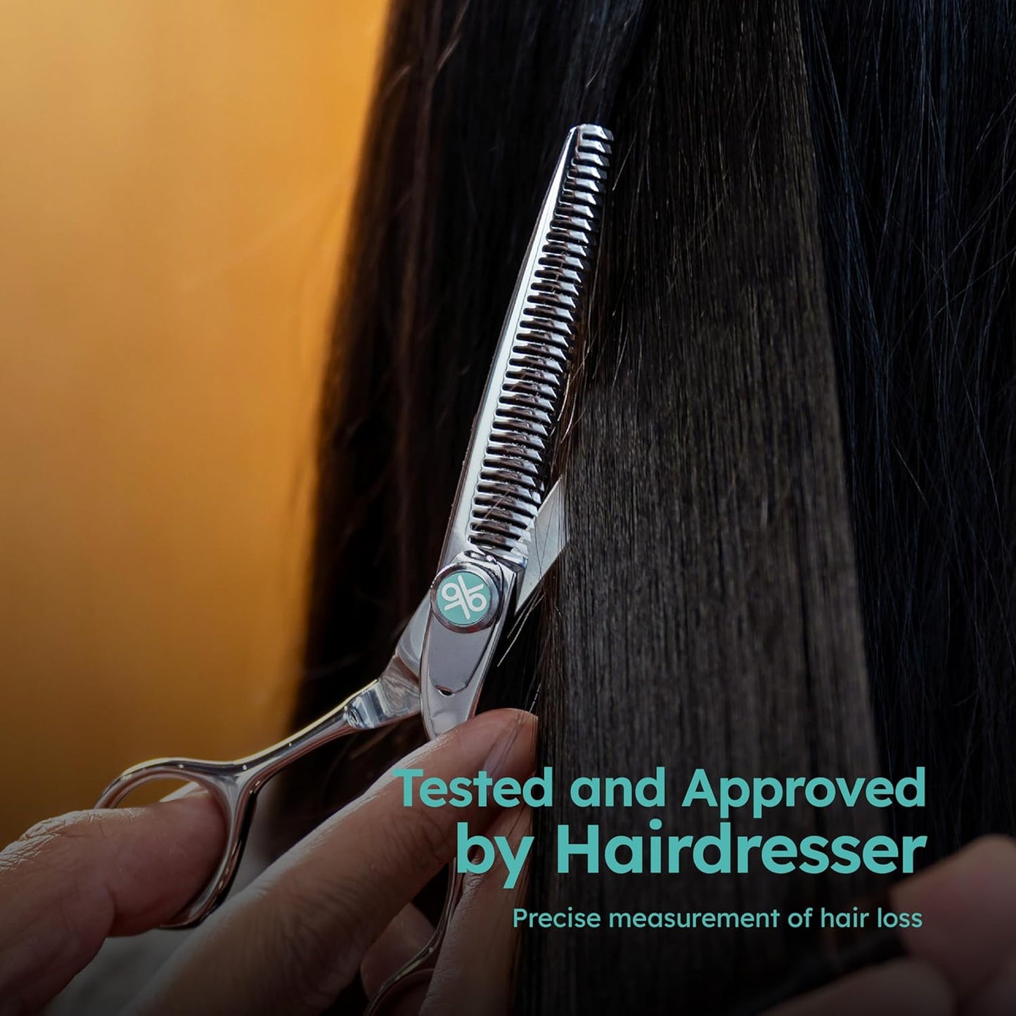 K9 6" Professional Thinning Shears for Hair Cutting – Barber Shears Made with Premium VG10 Steel, Lightweight, Razor-Sharp, Removes Hair Leaving No Marks, Thinning Rate 30%, Also Great for Home Use