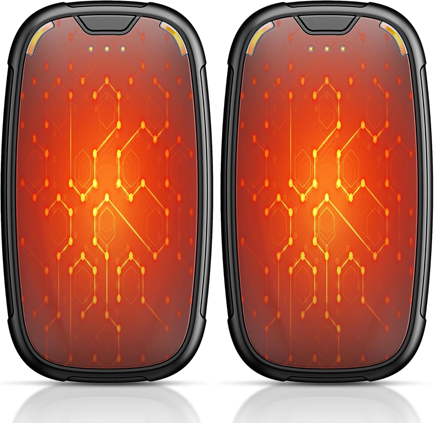 Hand Warmers Rechargeable 2 Pack, Rechargeable Hand Warmer, Pocket Portable Electric Hand Warmer, Reusable Handwarmers, A Winter Christmas Hand-Warming Gift for Work, Camping, Golf, and Hunting