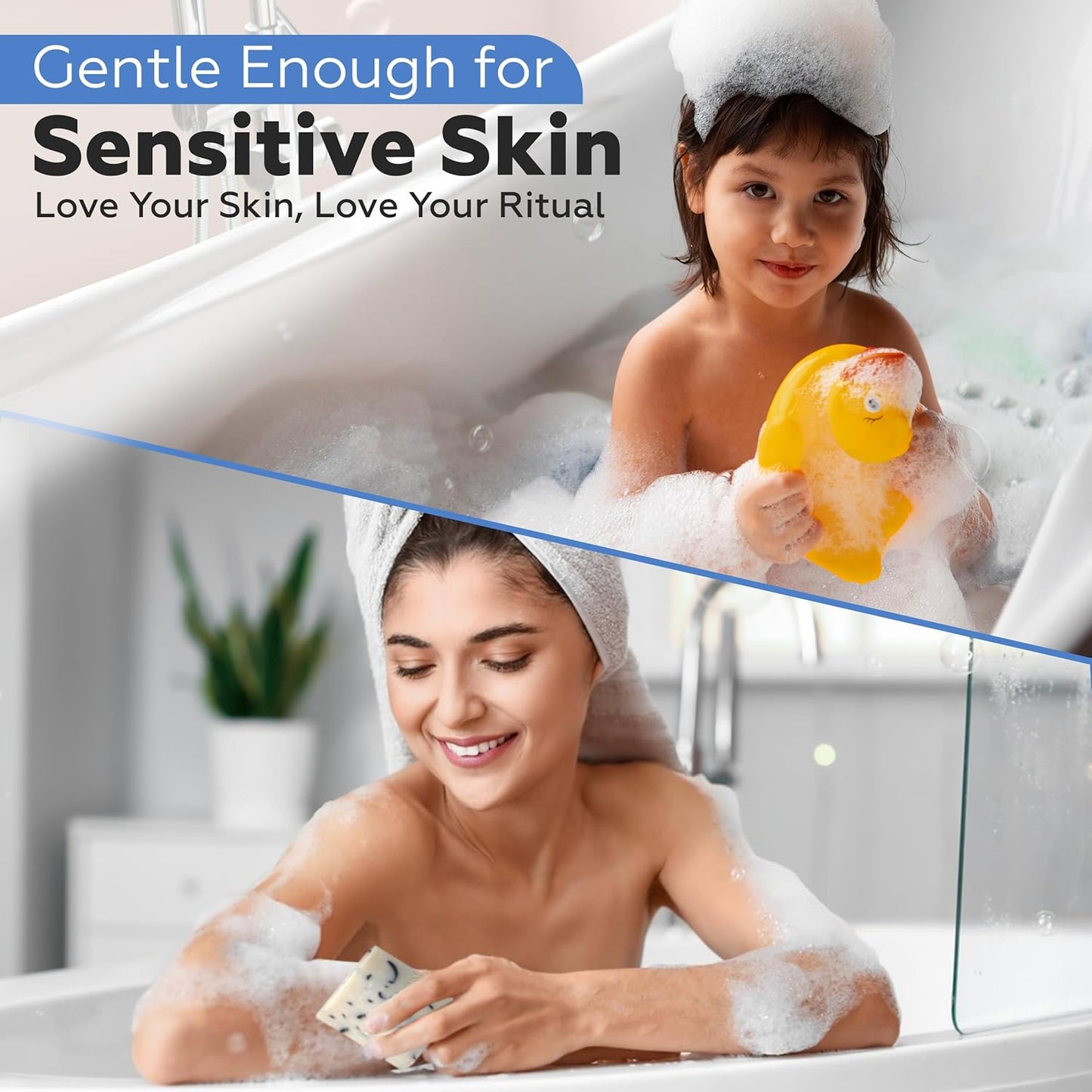 Plant Based Natural Bar Soap Gift Set – 8 Handmade Organic Soap Bars for Men & Women – Cold Process With Essential Oils for Moisturizing Dry & Sensitive Skin 8 Different Scents 5 oz Each