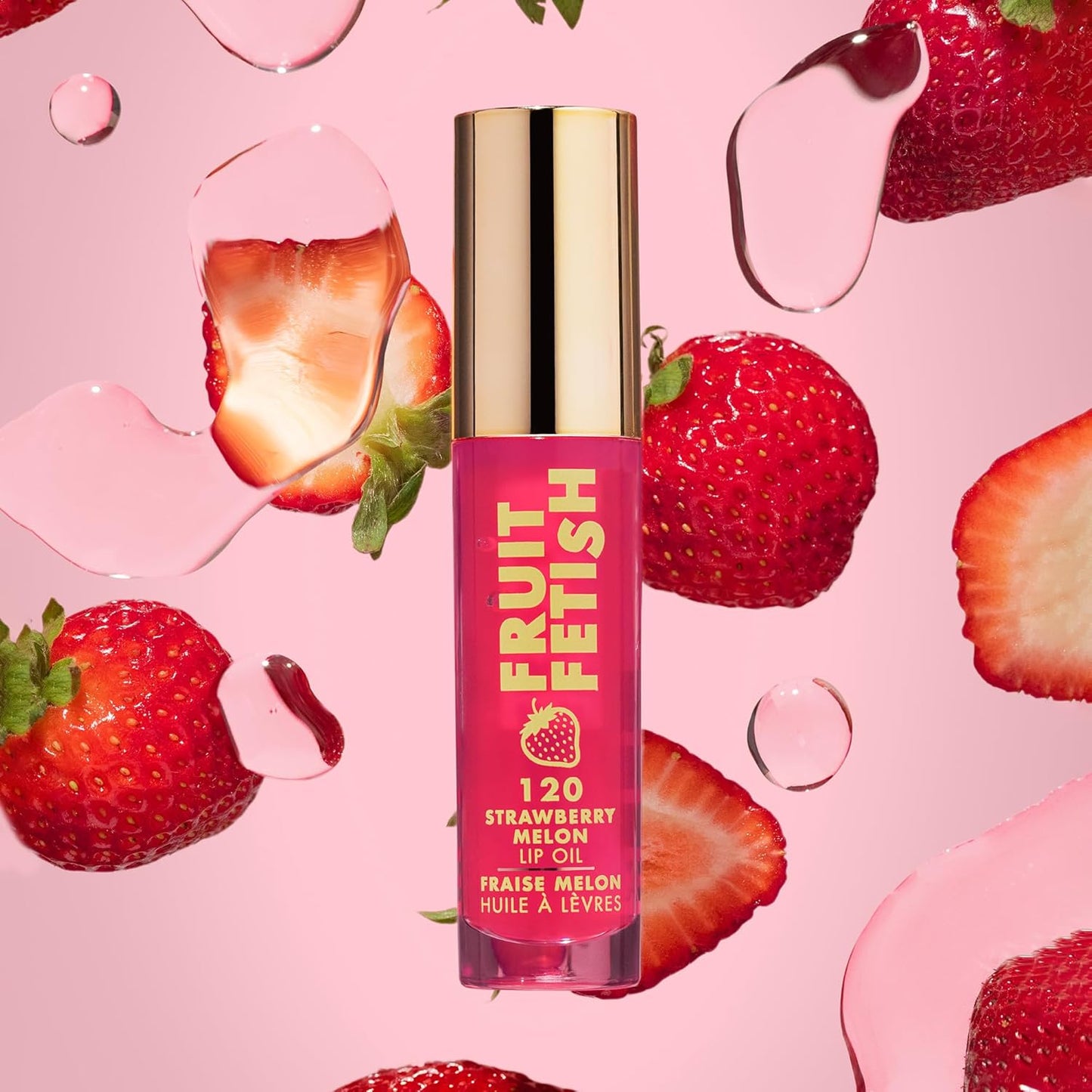 Milani Lip Oil with Vitamin E for Instant Hydration, Fruit Extract Infused Lip Treatment and Moisturizing Lip Gloss - Strawberry Melon