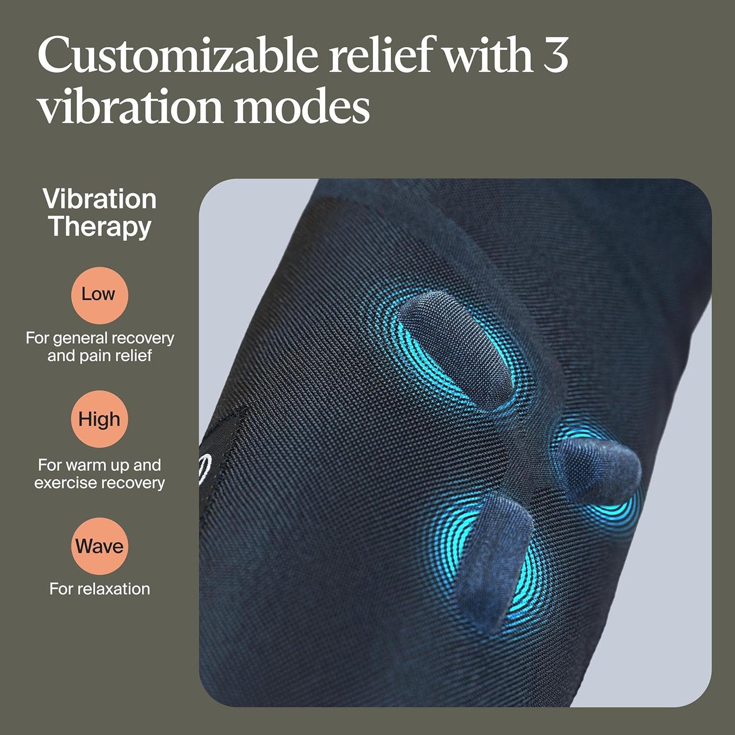 Therabody RecoveryPulse Arm - Compression and Vibration Sleeve for On The Go Relief, Reduce Soreness and Pain in Arms, Increase Flexibility (Extra Large)