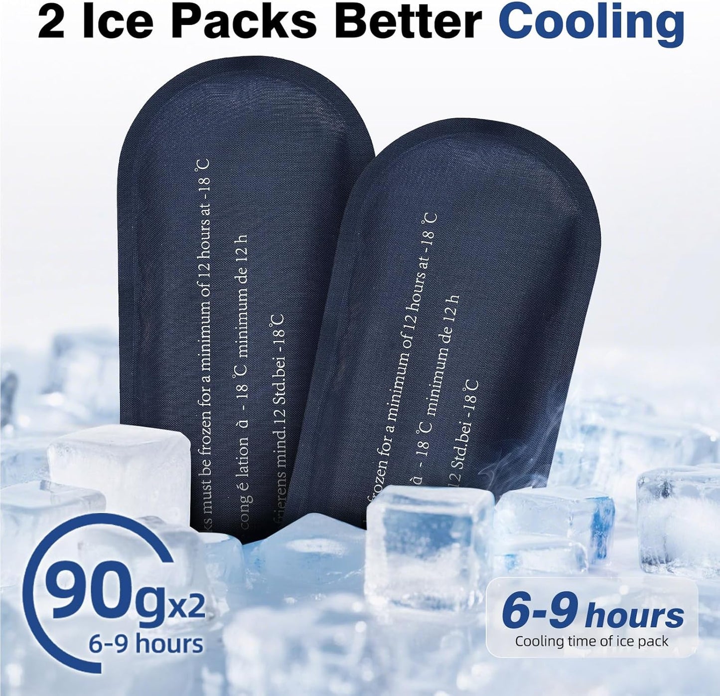 apollo walker Insulin Cooler Travel Case Diabetic Medication Cooler with Ice Packs and Insulation Liner Insulin Cooler Travel case TSA Approved