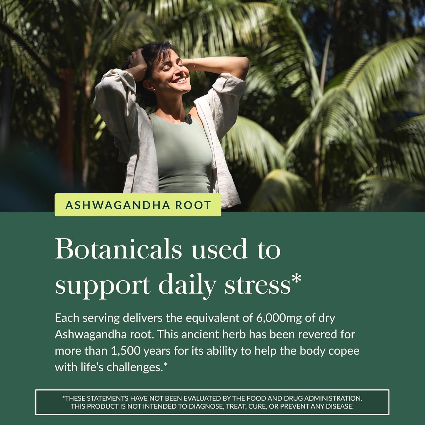 Gaia Herbs Organic Ashwagandha Gummies, Stress Support, Cinnamon, Ginger, Gluten Free, Vegan, 81 Count