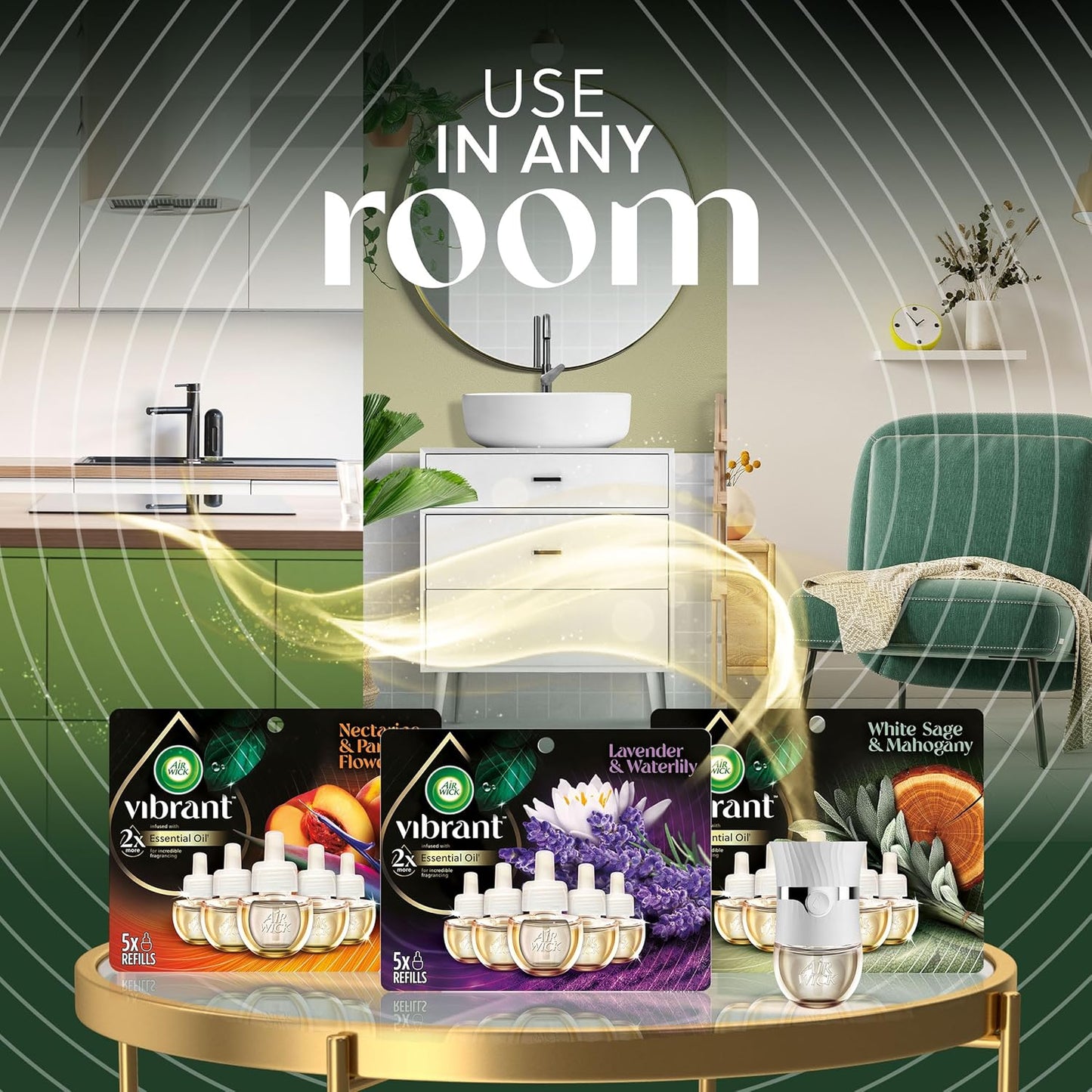 Air Wick Scented Oils 0+5 Sweet Vanilla & Shea Butter