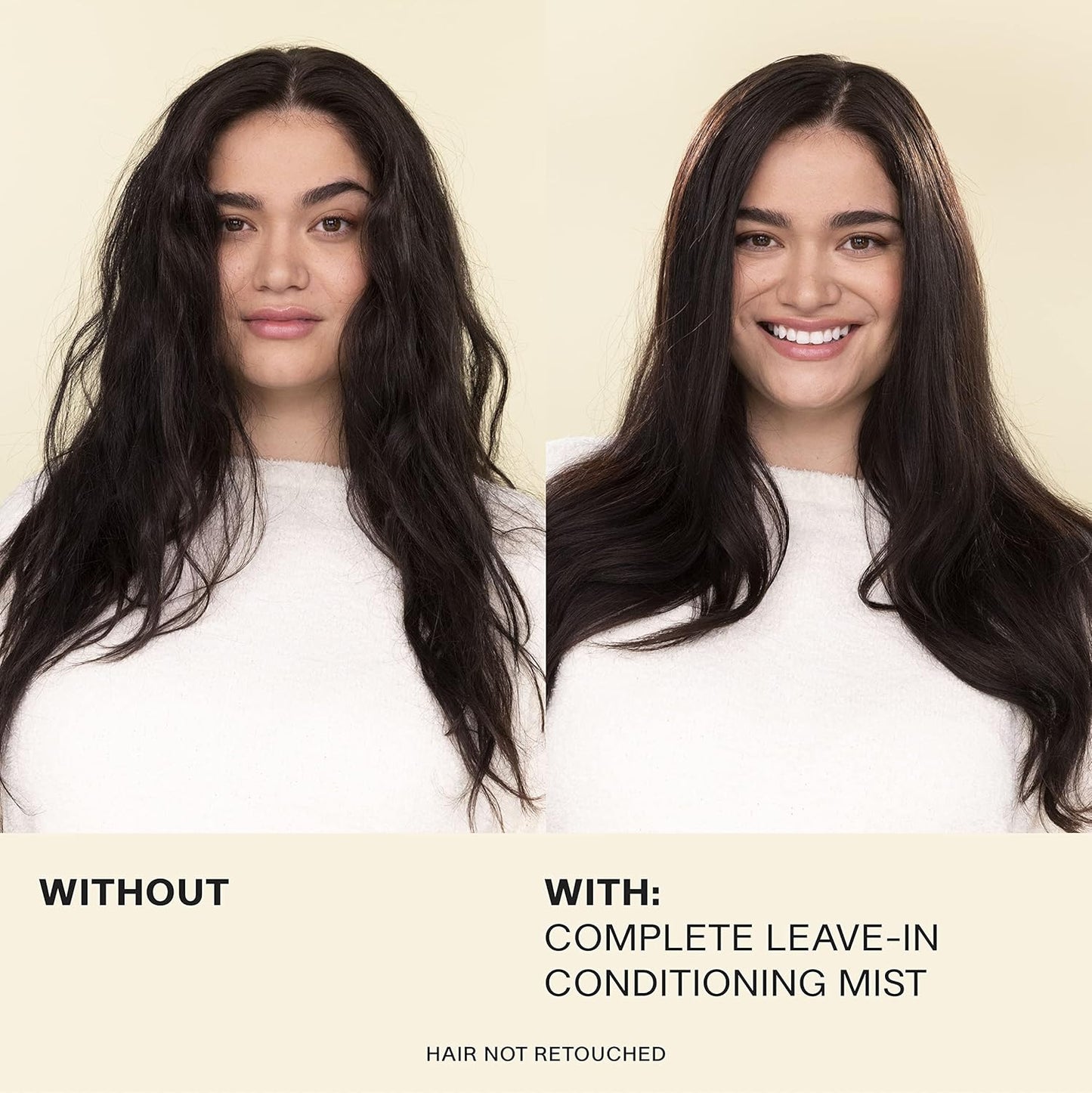 JVN Complete Leave-In Conditioning Mist, Frizz-Free Hydration Spray, UV Protection, Vegan Formula, Sulfate-Free, Travel Size, 2 Fluid Ounces