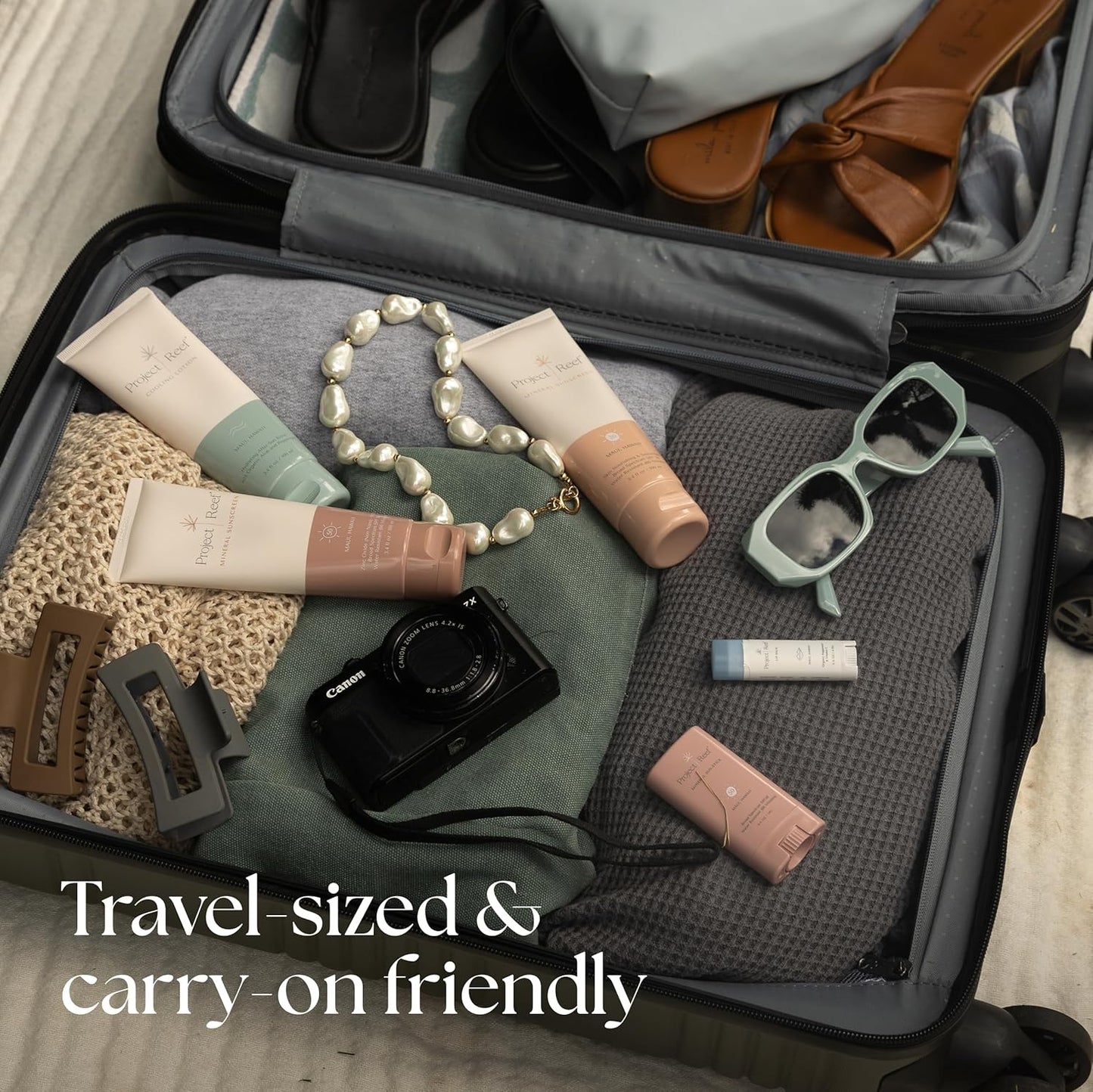 Project Reef SPF 50 Mineral Sunscreen Lotion – Hawaii Reef Act 104 Compliant Zinc Sunscreen with Natural Ingredients, Vegan, Ocean-Friendly, Water-Resistant, 3.4 fl oz