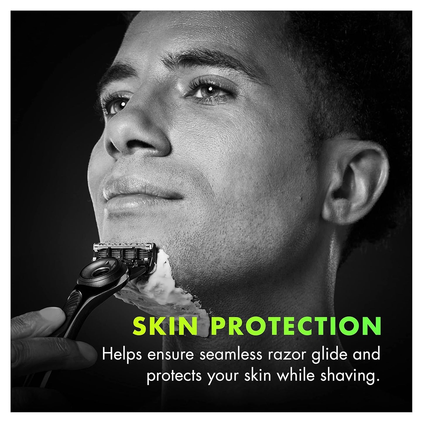 GilletteLabs Rapid Foaming Shave Gel for Men, 7oz (Pack of 2)