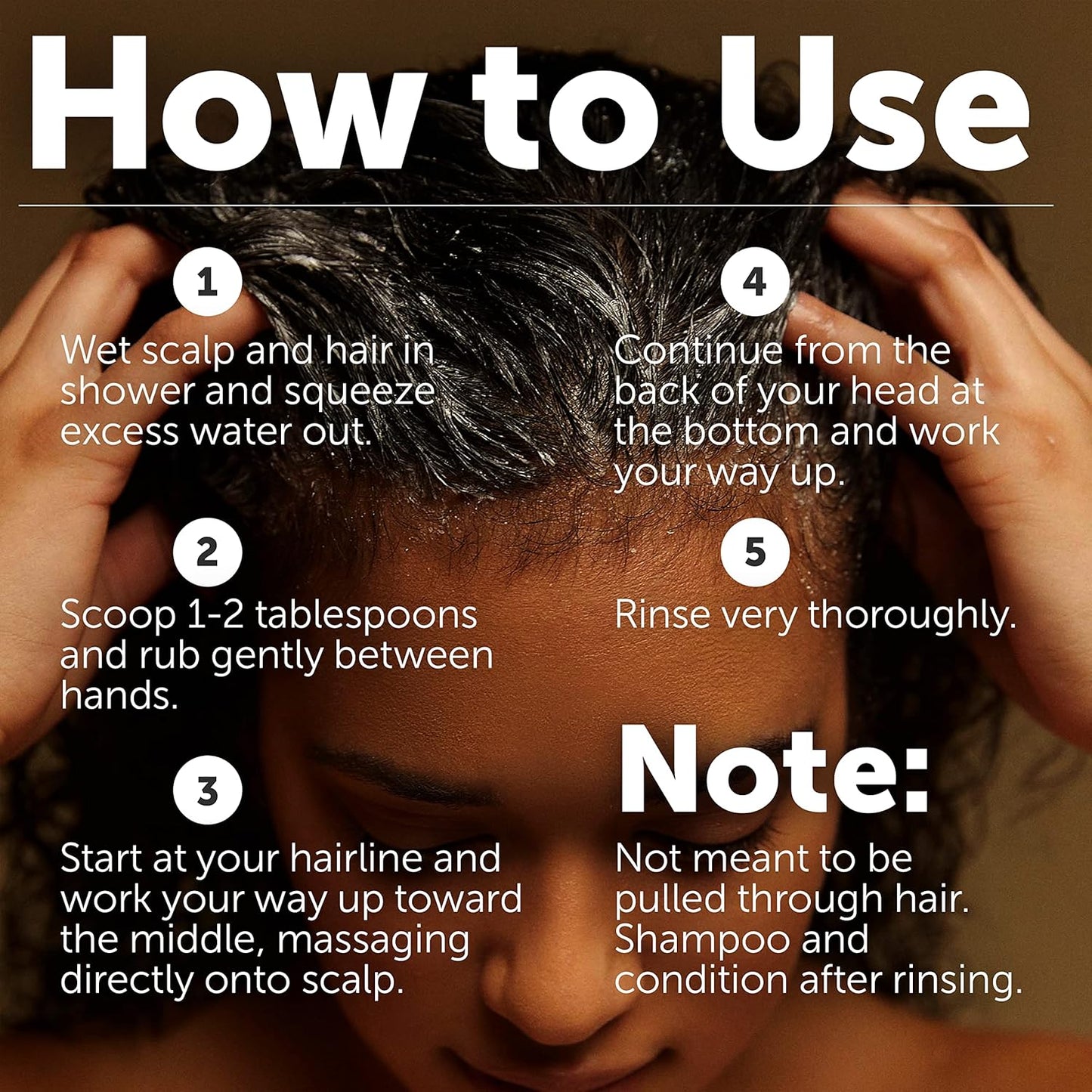 Sulfate-Free Charcoal Scalp Scrub with Bamboo Charcoal & Tea Tree Oil | Exfoliating Hair & Scalp Treatment for Detox, Dandruff & Build-Up | Scalp Exfoliator Scrub ( 16 Fl Oz )